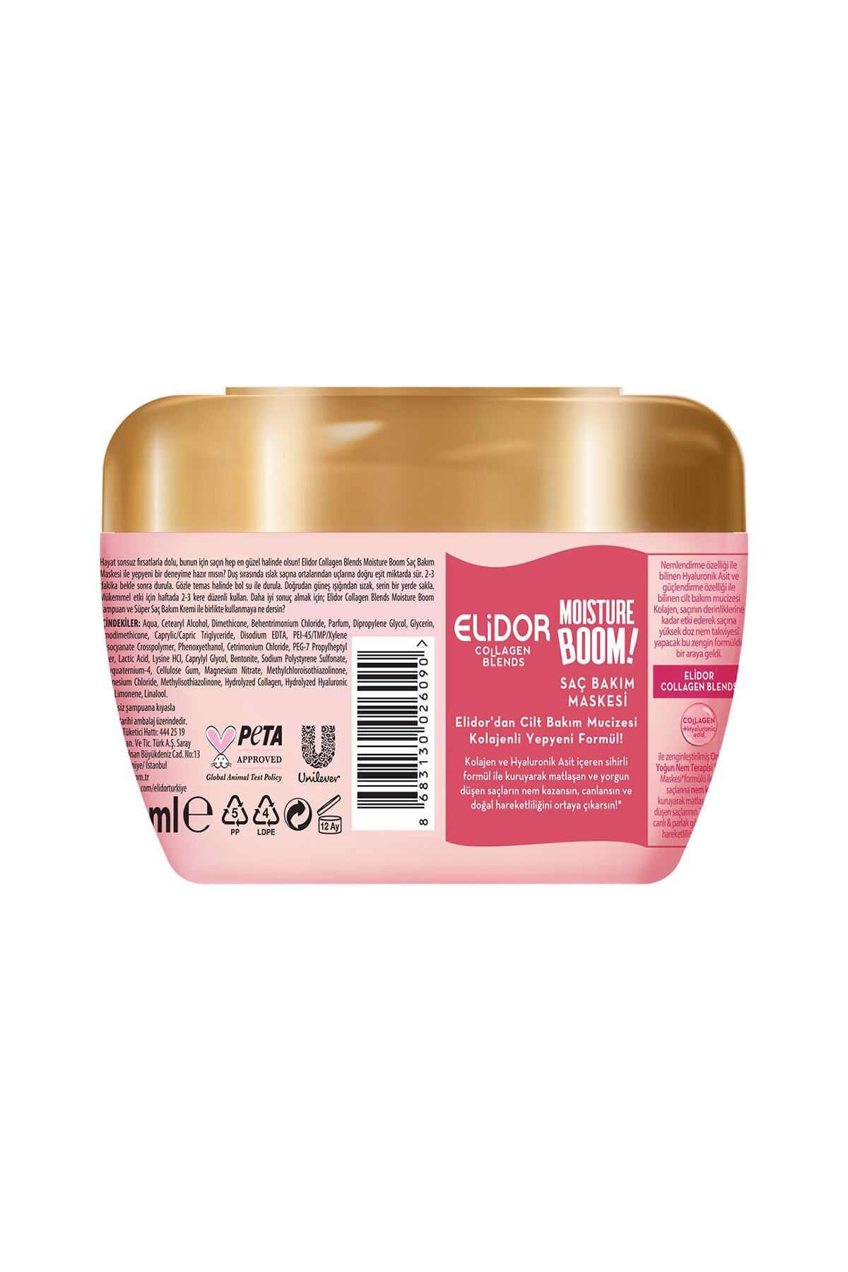 Collagen Blends Saç Bakım Maskesi Moisture Boom Yoğun Nem Terapisi 160 ml_7