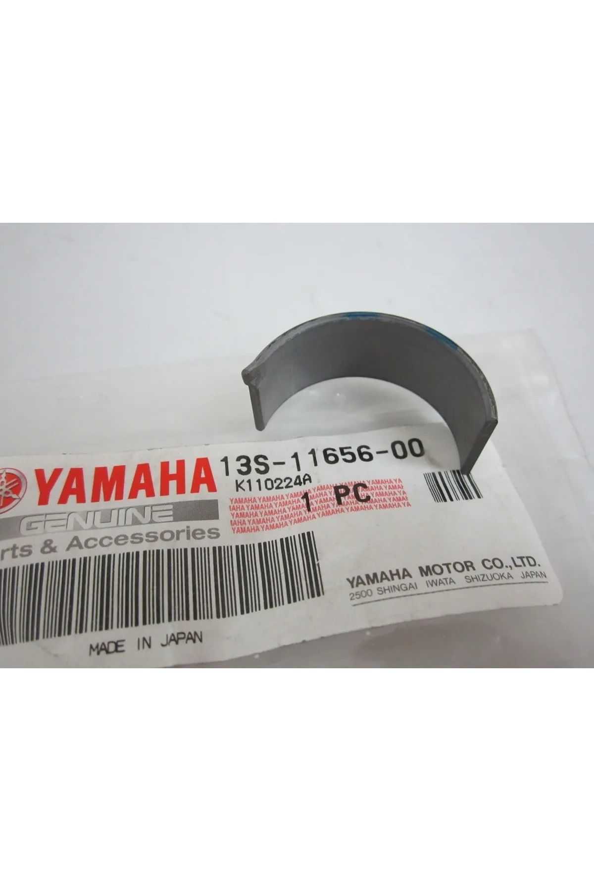 Yamaha R6 KRANK KOL YATAK MAVİ ADET FİYATIDIR 13S-11656-00