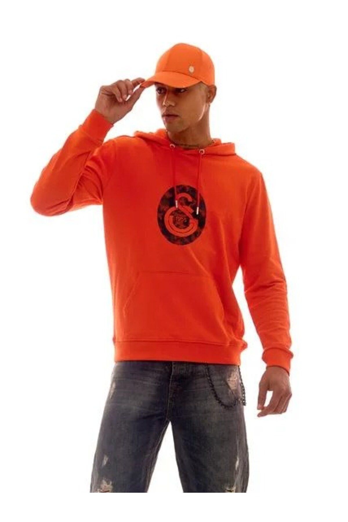 Galatasaray - Logolu Erkek Sweatshirt