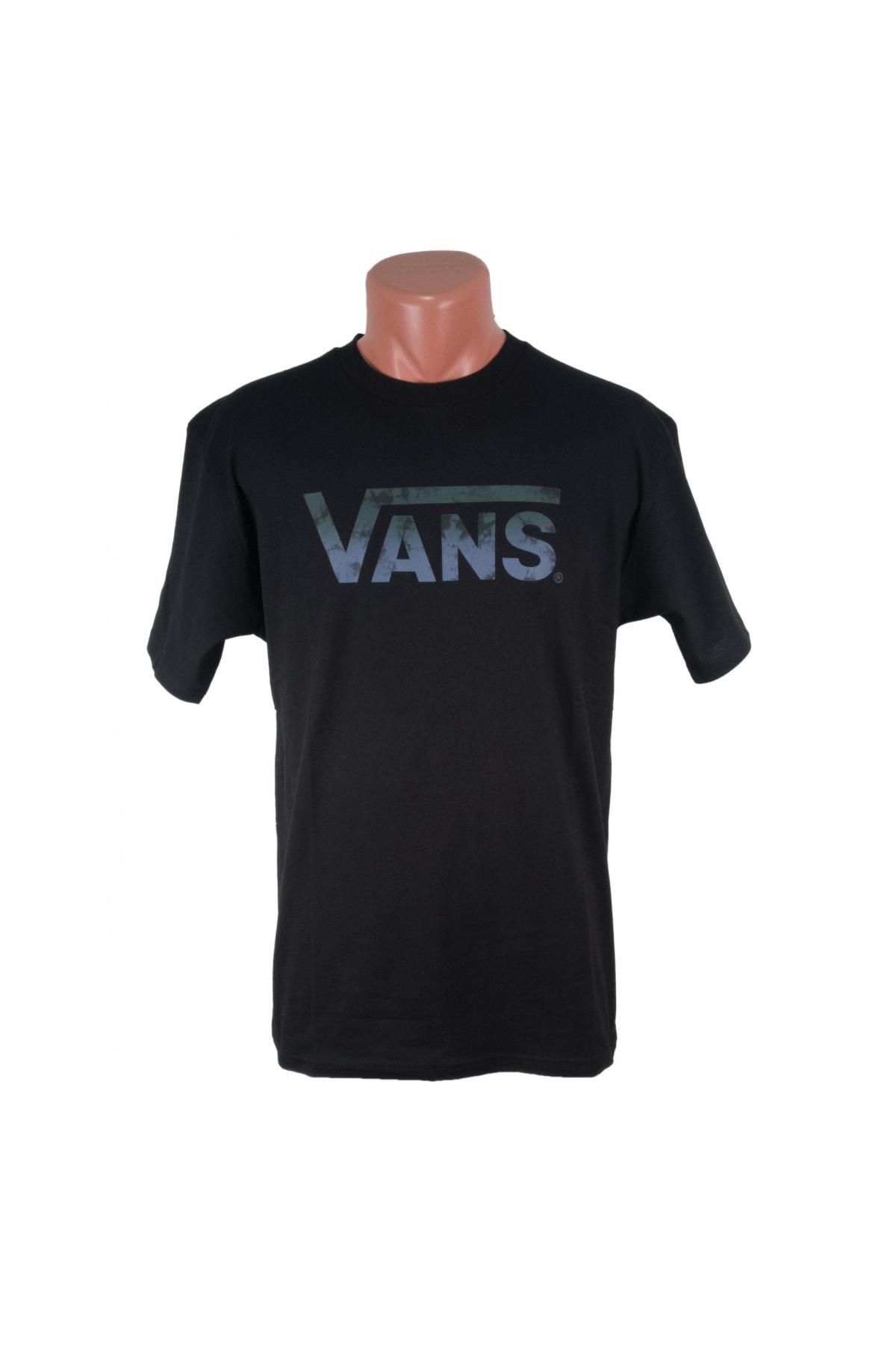 Vans Vn000Af3 Gradient V-B Siyah Unisex T-Shirt