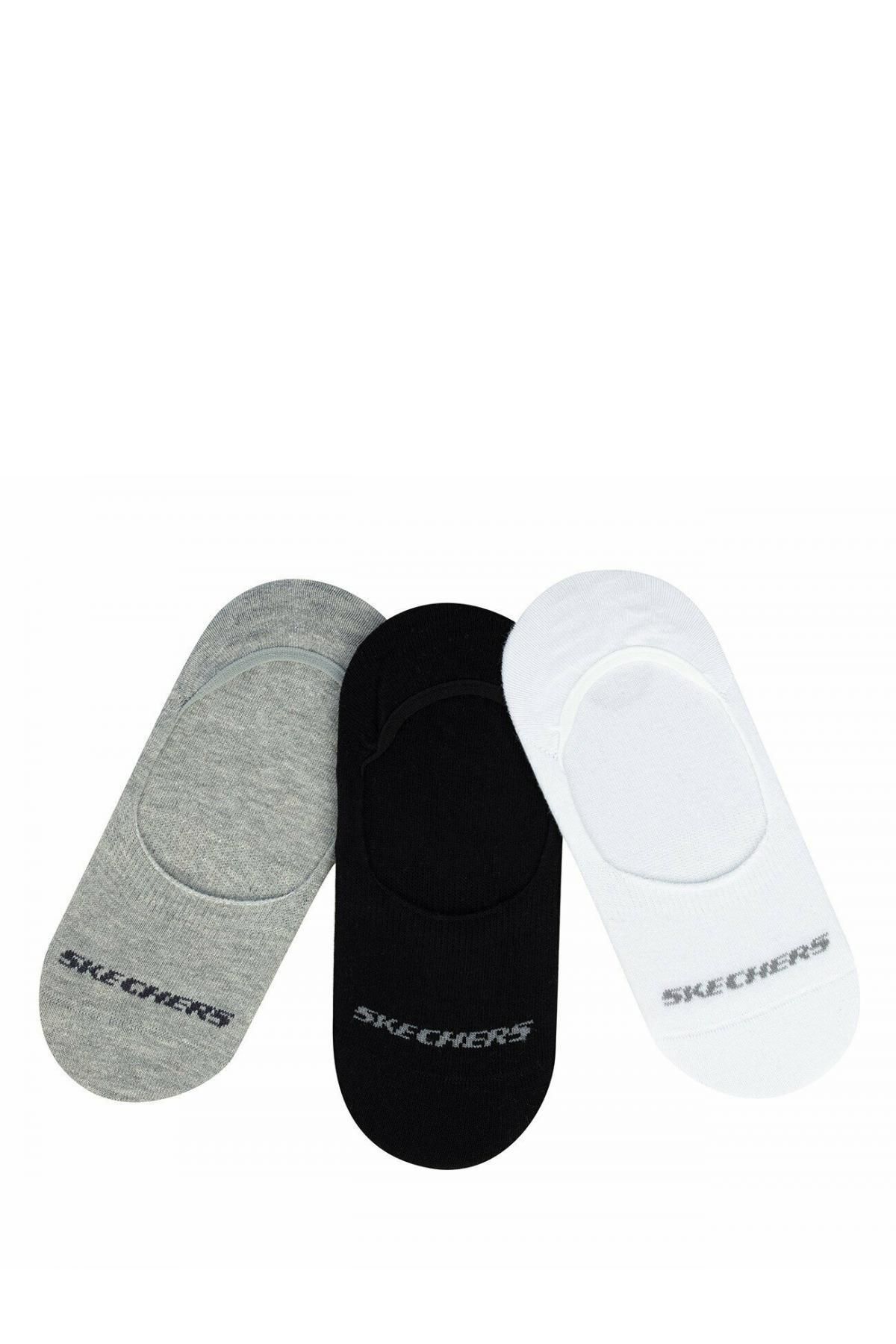 Skechers S192134 Show Socks 3 Pack Çok Renkli Unisex Çorap