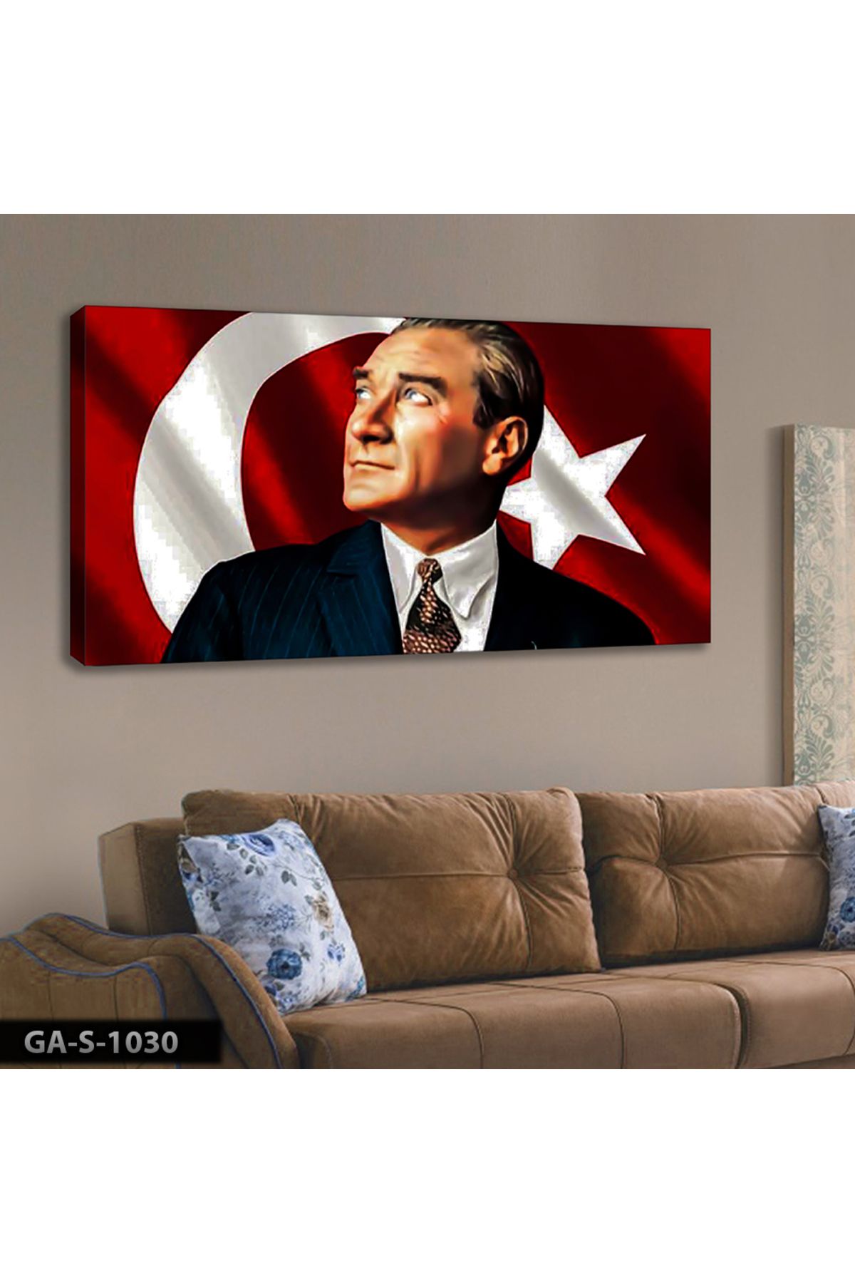 Gülsüm Aydın Atatürk Kanvas Tablo GA-S-1030