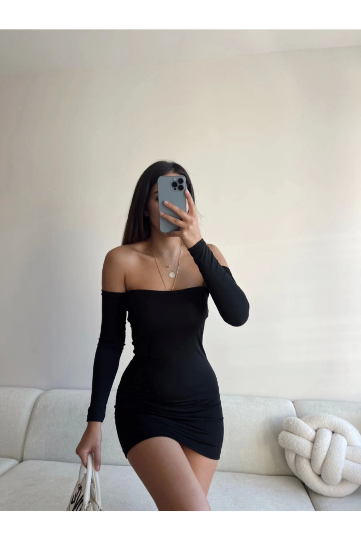 Friday Mood Kadın Siyah Mini Straplez Elbise