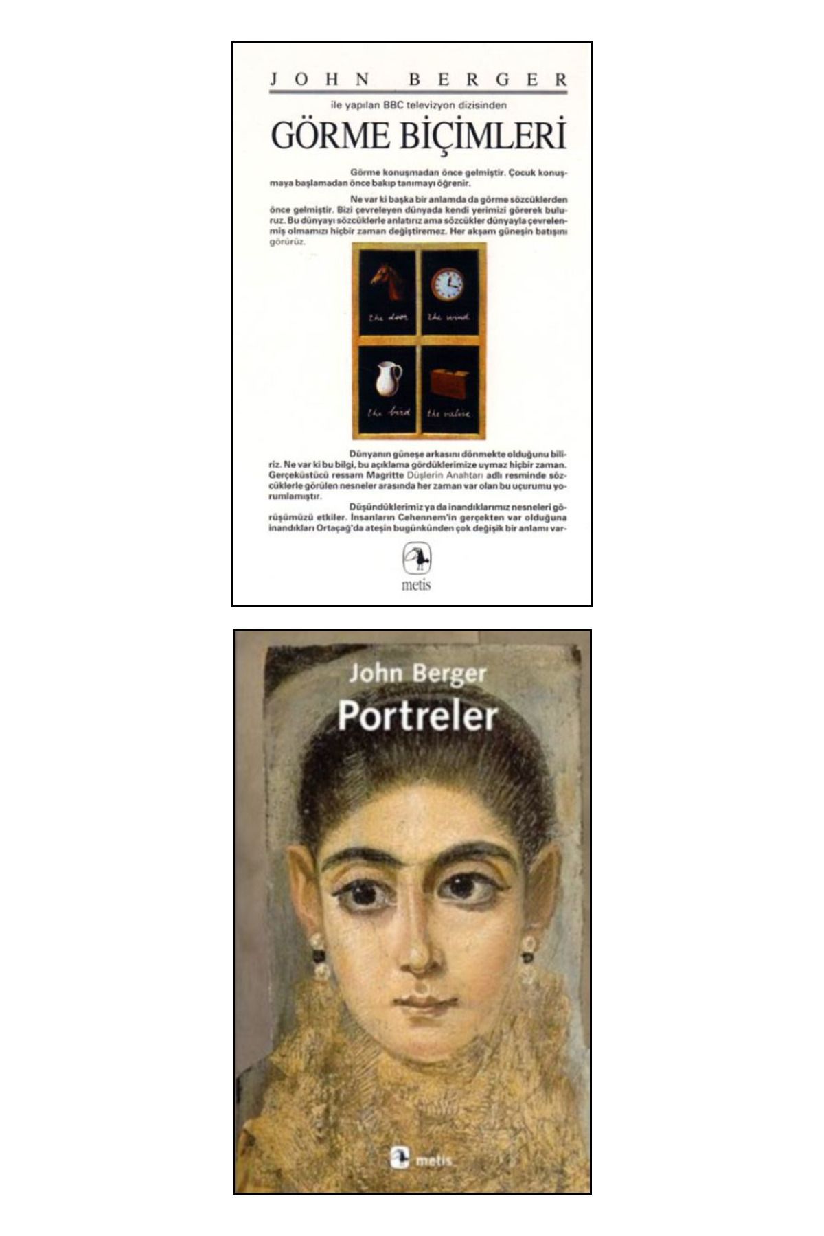 Metis Yayıncılık Görme Biçimleri - Portreler (Ciltsiz) John Berger