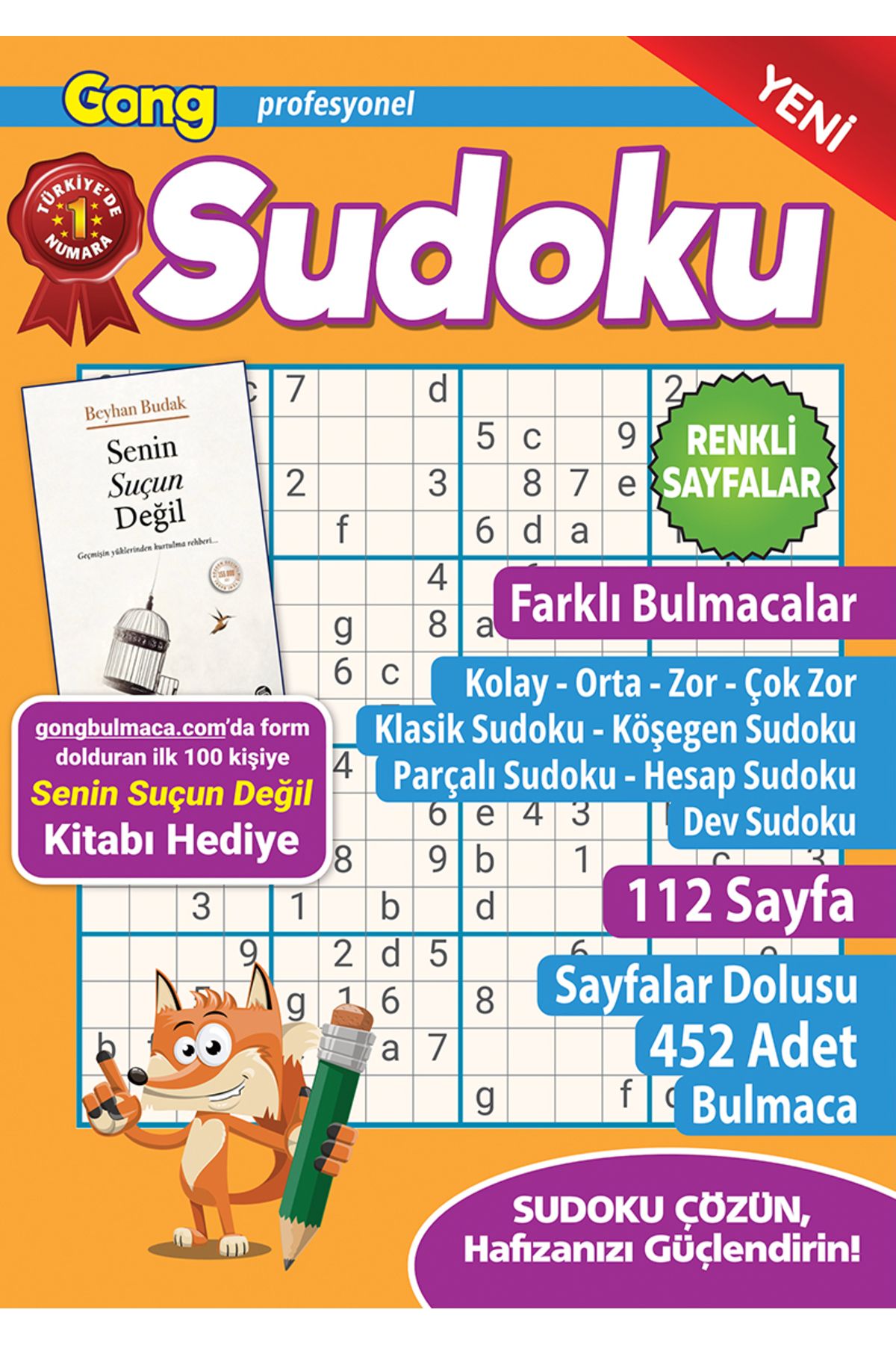 Gong Profesyonel Sudoku 017