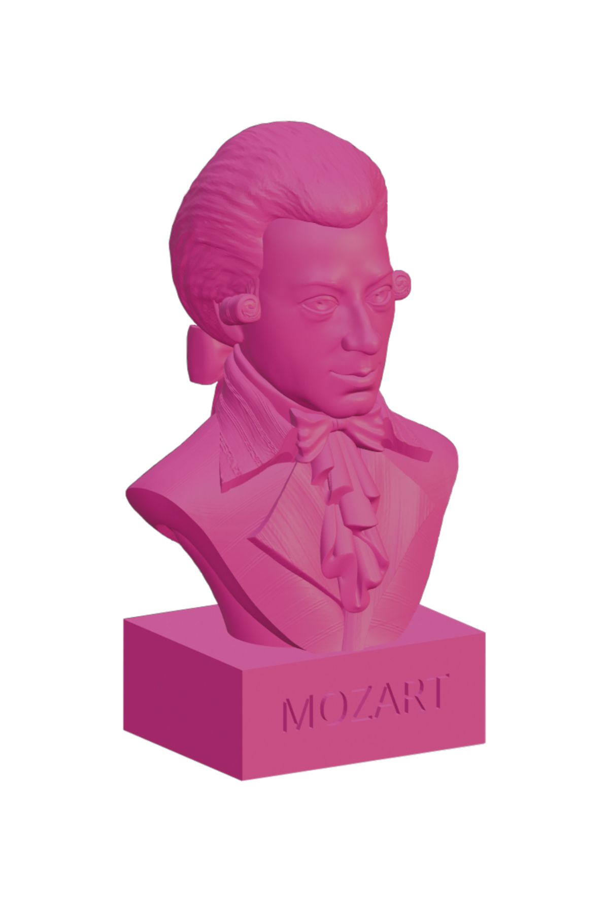 zinbooz Mozart Biblo Heykel Figür Dekoratif Ürün