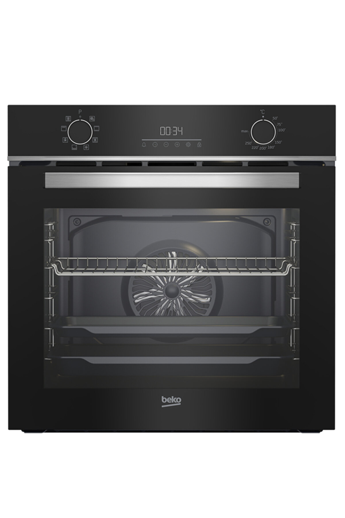 BFC 430 S Siyah Ankastre Fırın