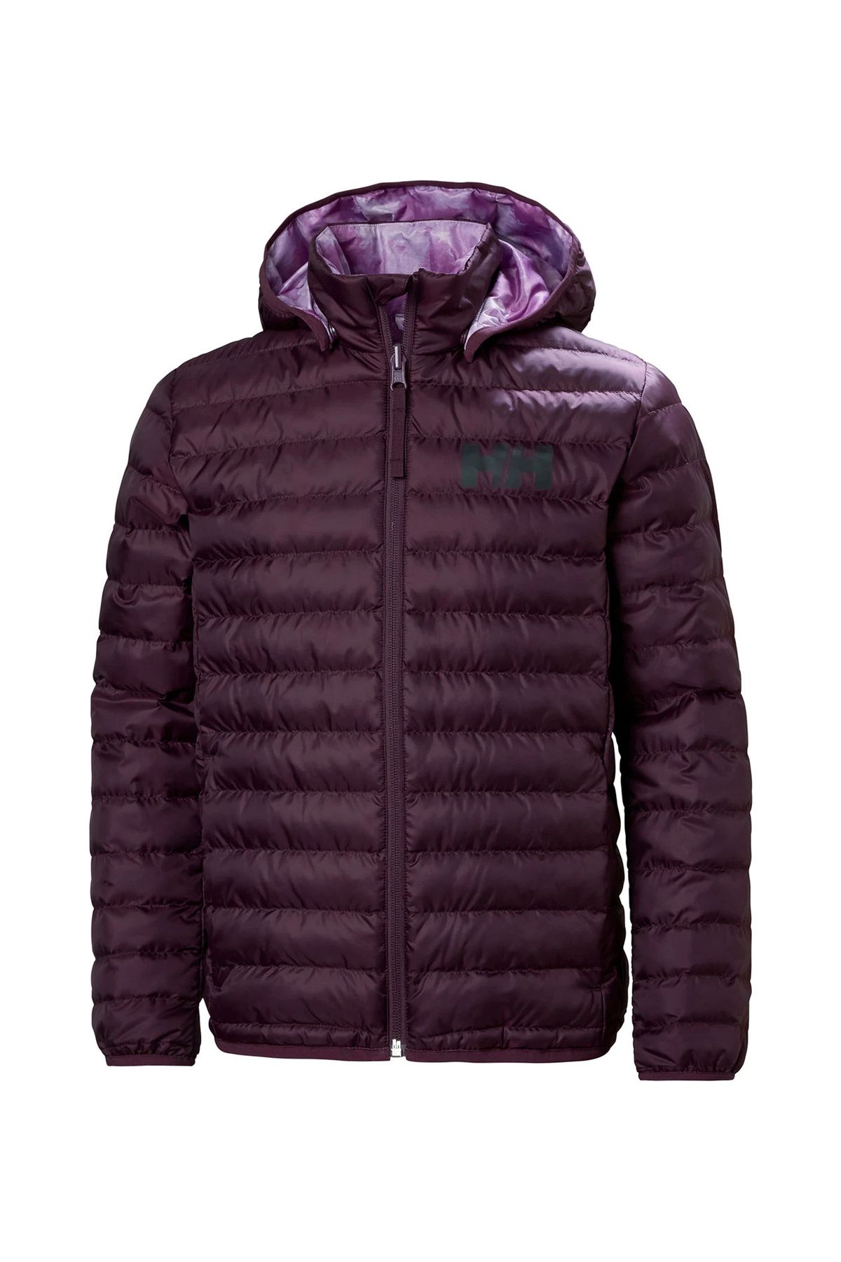 Helly Hansen Mor Erkek Çocuk Kapüşonlu Kayak Montu HHA.41733-HHA.670 JR INFINITY INSU