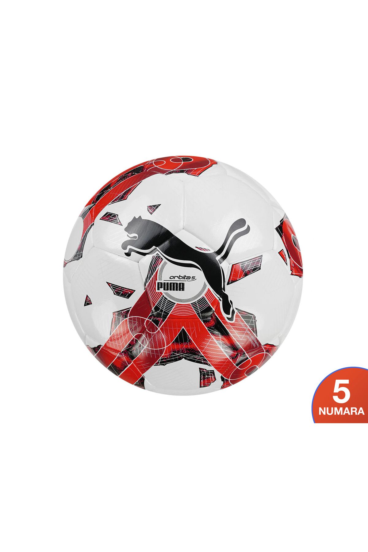 Puma Orbita 5 Hyb Futbol Topu Beyaz Kırmızı