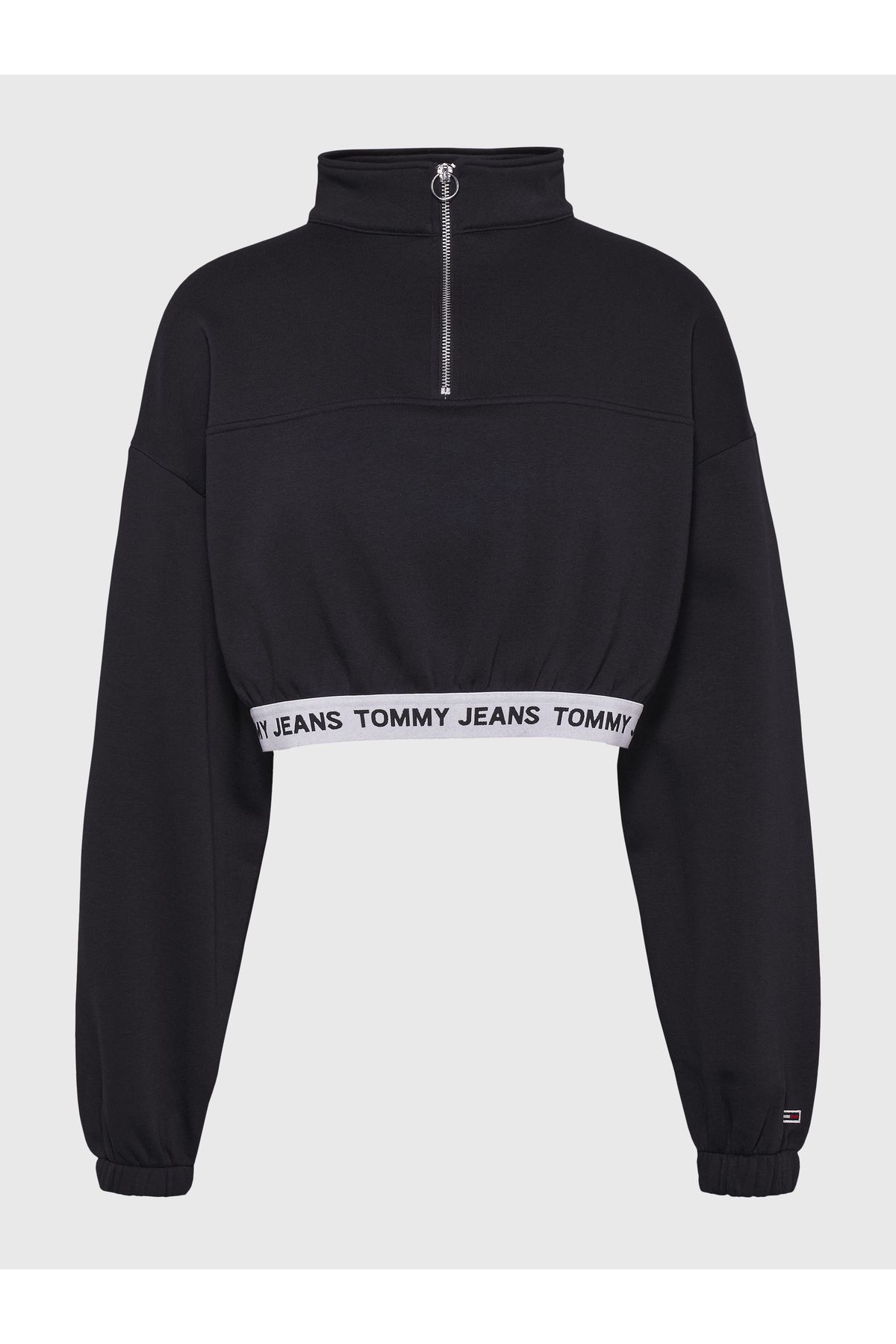 Tommy Hilfiger Kadın Siyah Sweatshirt