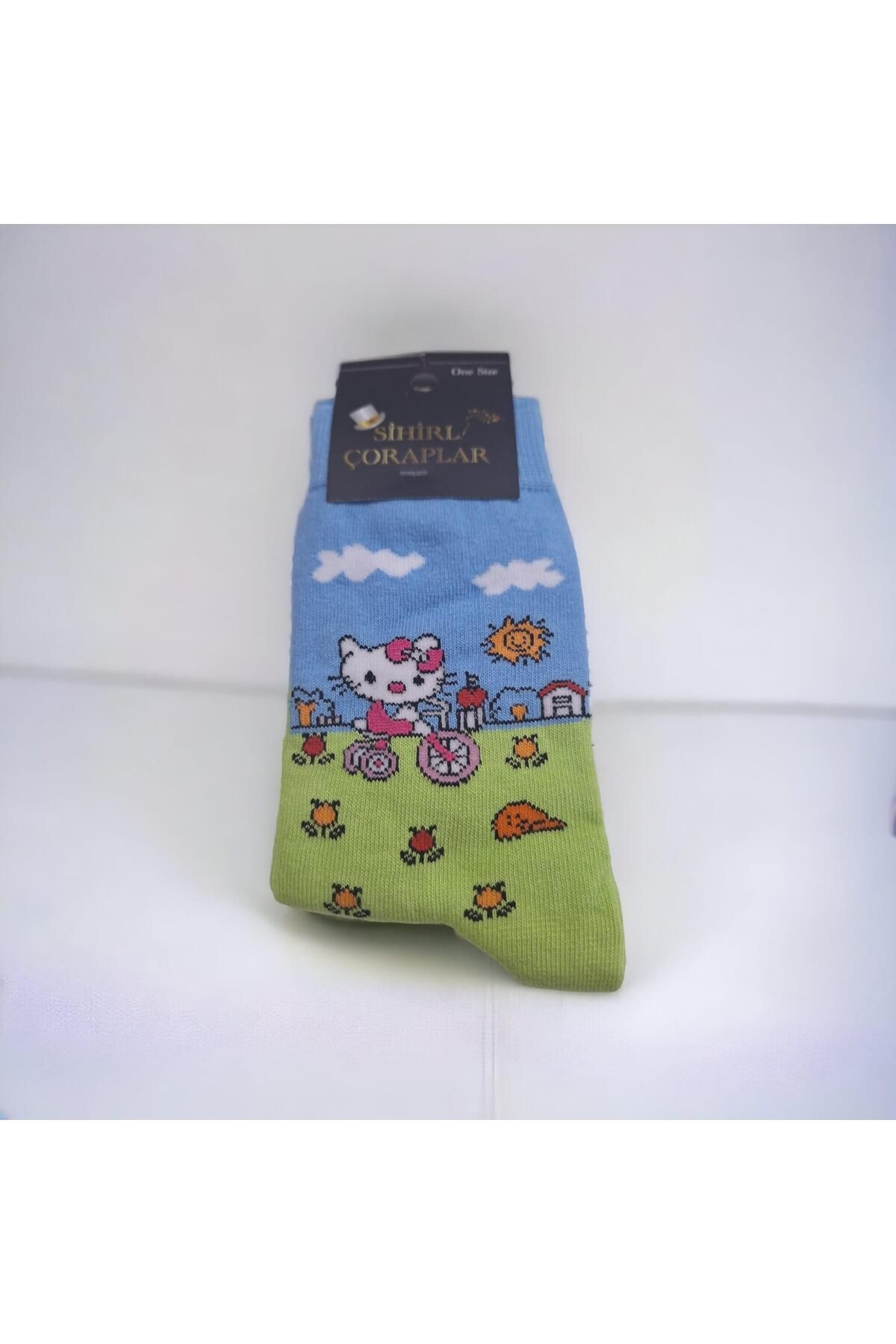 Gofeel Day Light Hello Kitty Kolej Çorap