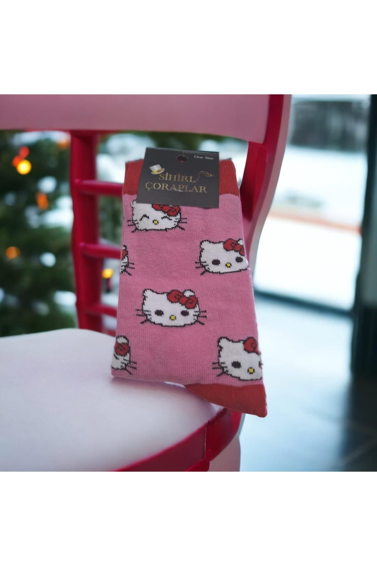 Touz Hello Kitty Kolej Çorap