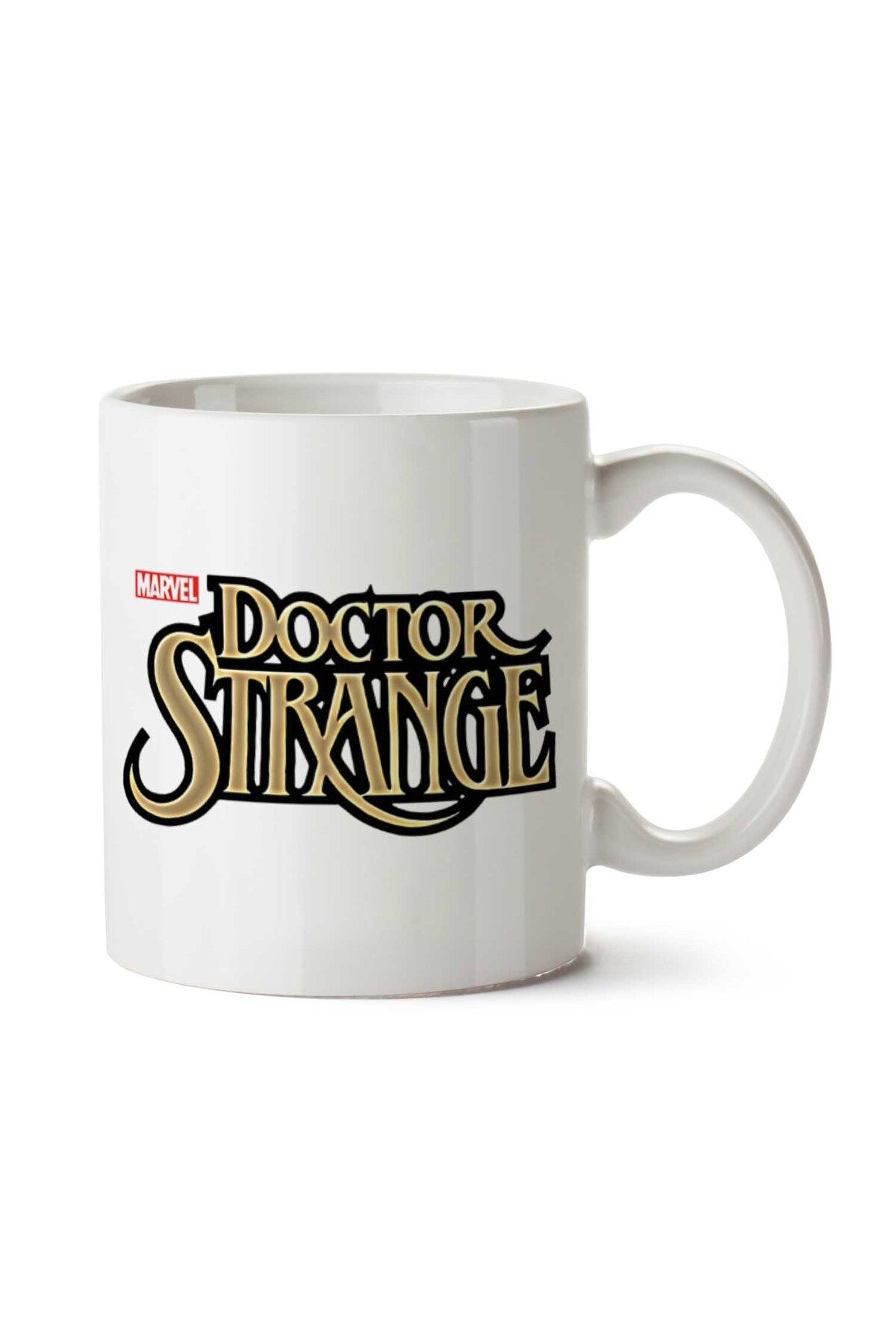 ART HEDİYE Marvel Doctor Strange iki Tarafı Baskılı Kupa Bardak