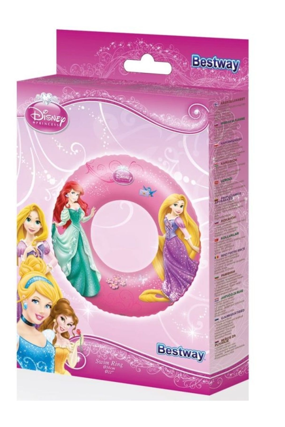 Genel Markalar Pembe Disney Prensesler Lisanslı Simit 55 Cm Bestway - 91043 (LİSİNYA) Alithestereo 8+ Yaş