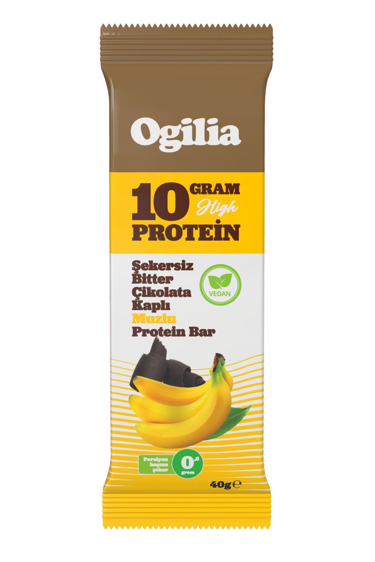 Ogilia Muzlu Yüksek Proteinli Bar 12'li