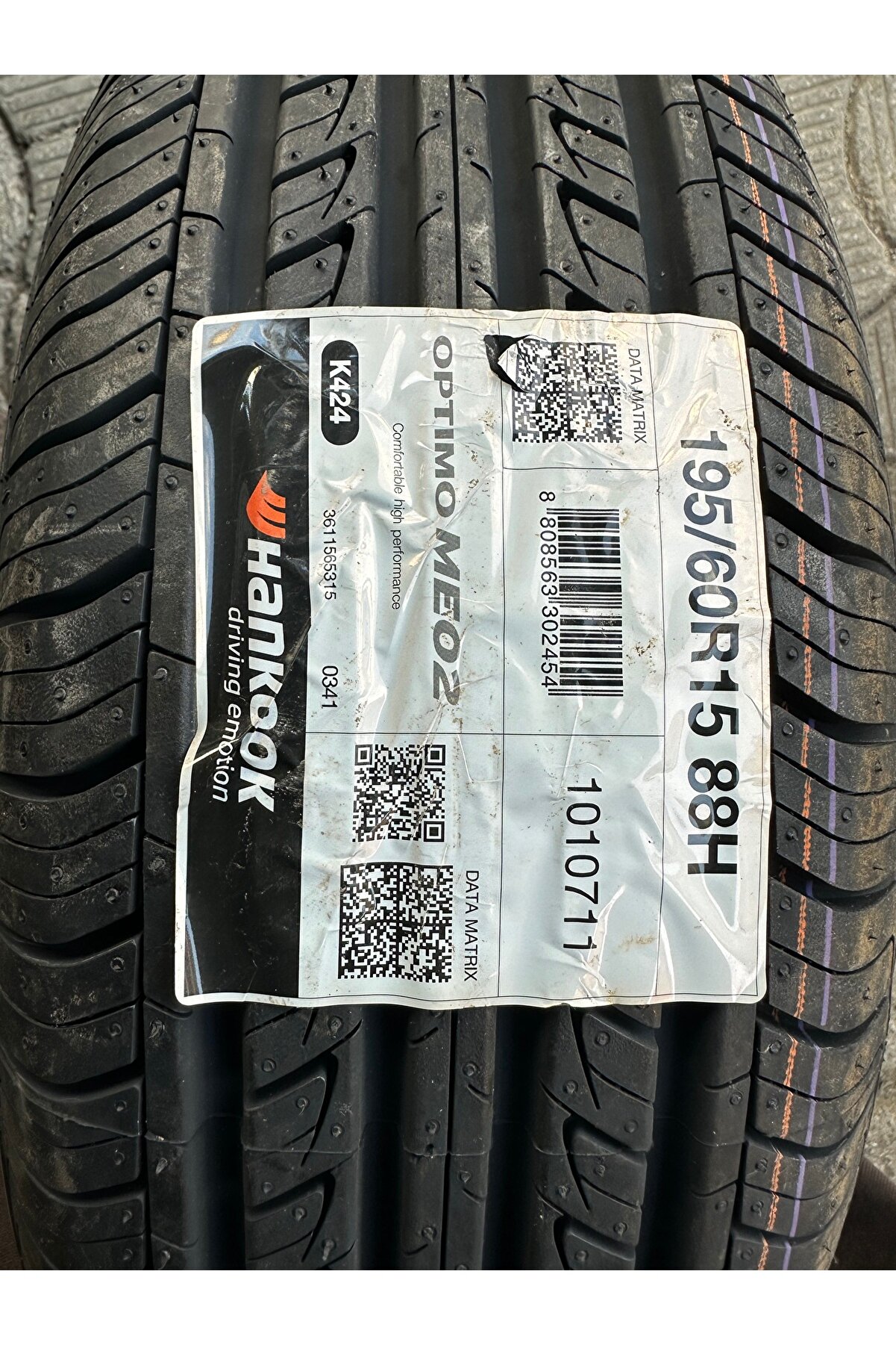 Hankook 195/60R15 88H OPTİMO MEO2 K424 HANKOOK DOT 2022 Fiyatı ...