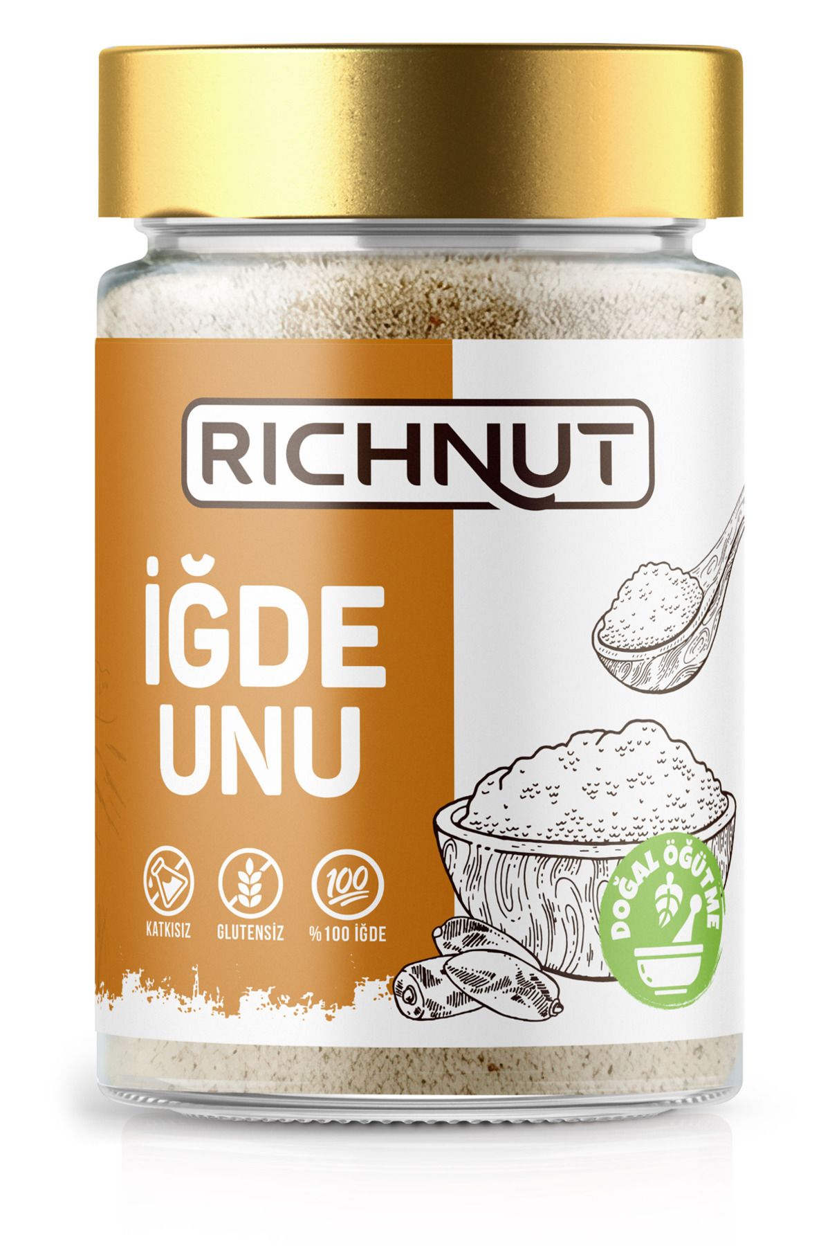 RİCHNUT İğde Çekirdeği Unu 120 gr