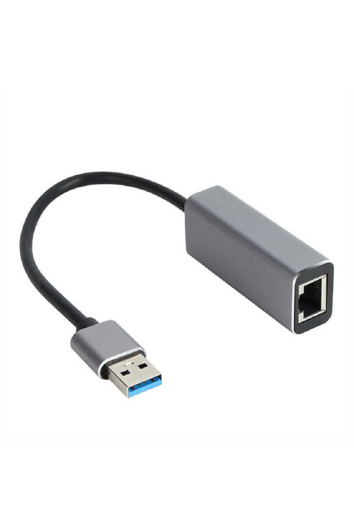 ZRH USB 3.0 - 10/100/1000 Mbps RJ45 Ethernet Çevirici Adaptör Alüminyum Kasa