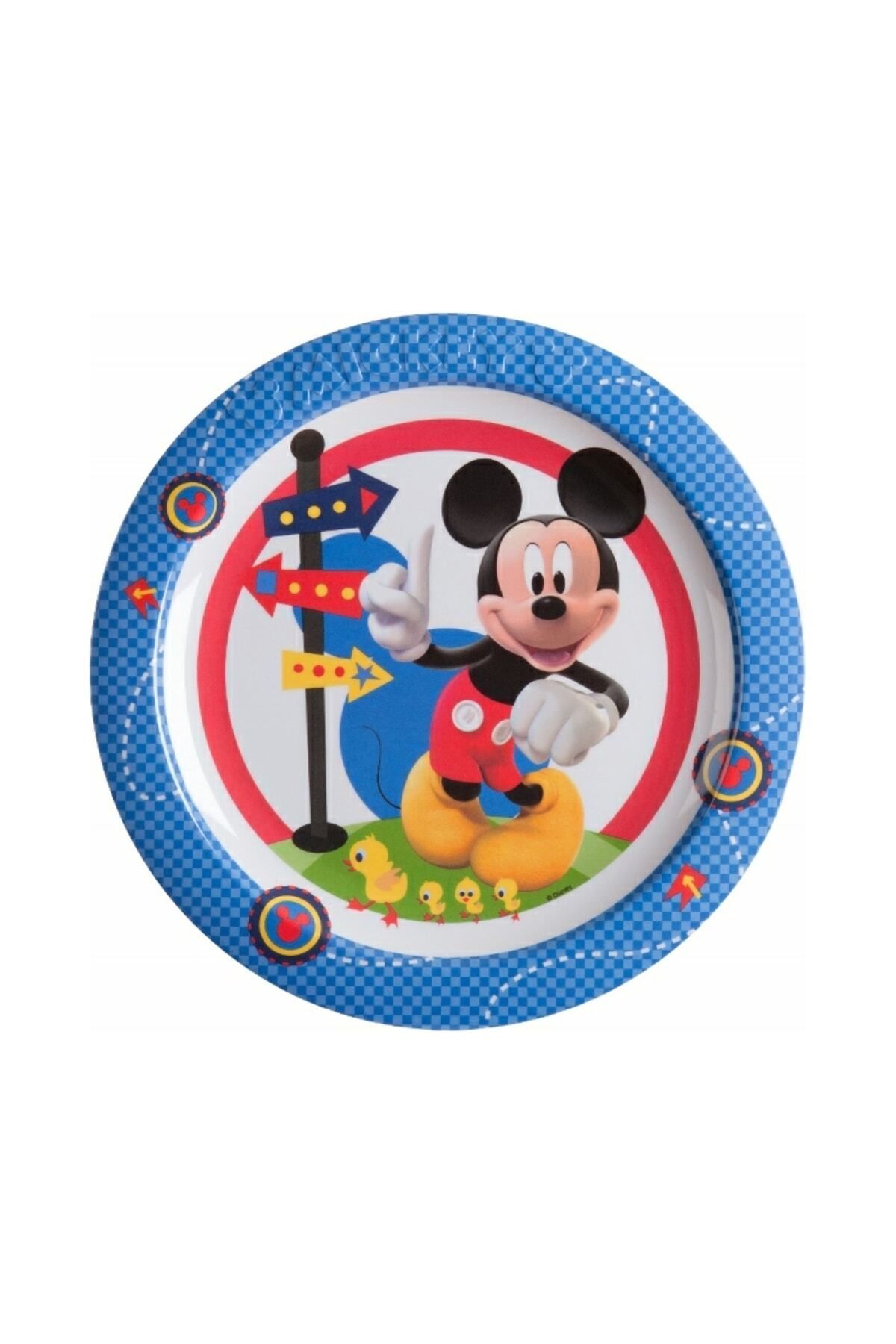 kbobaby Disney Mickey Eğlence Evi Çocuk Yemek Tabağı