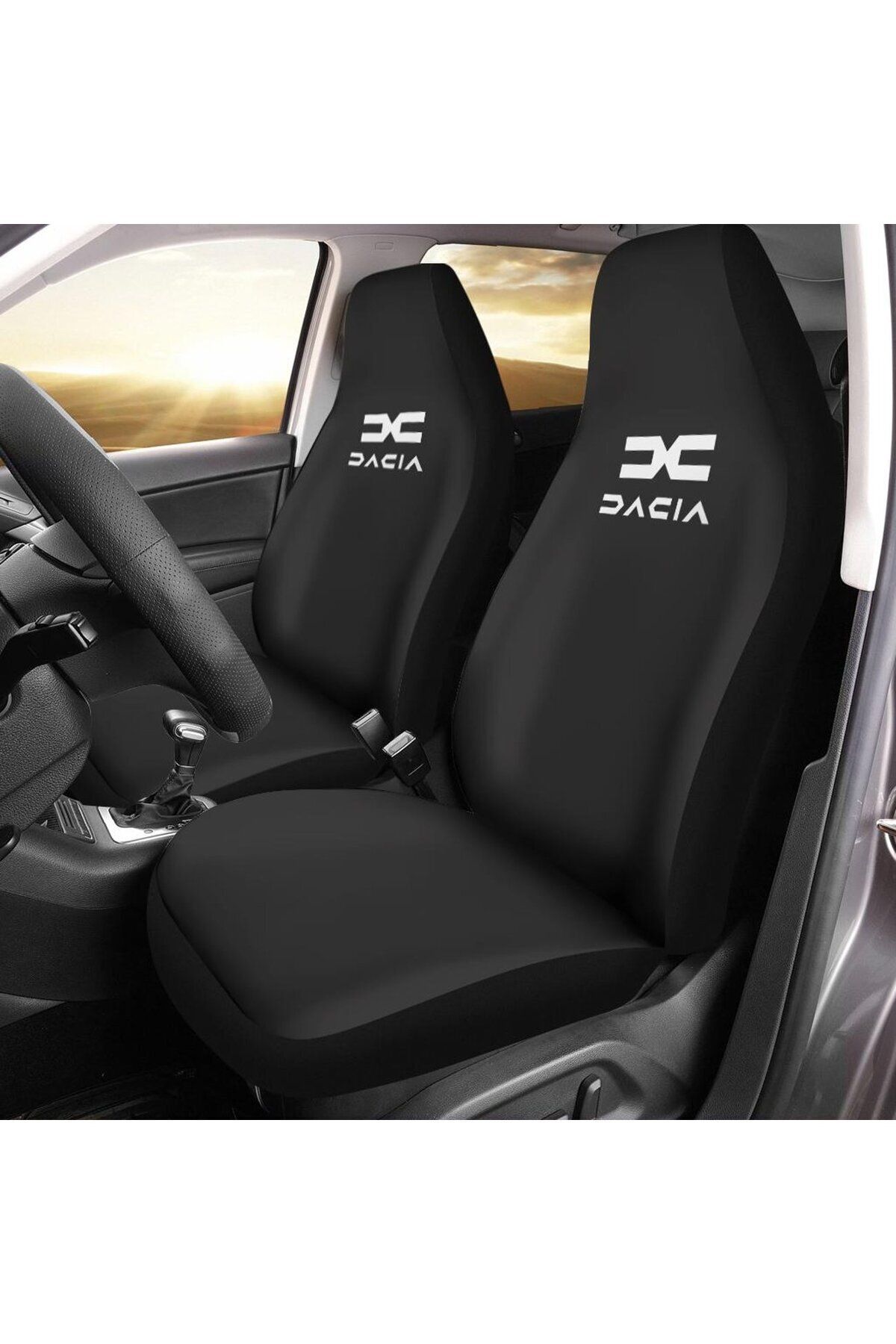 Genel Markalar Dacia Duster - Sandero Uyumlu Yıkanabilir Pratik Full Set Oto Koltuk Kılıfı