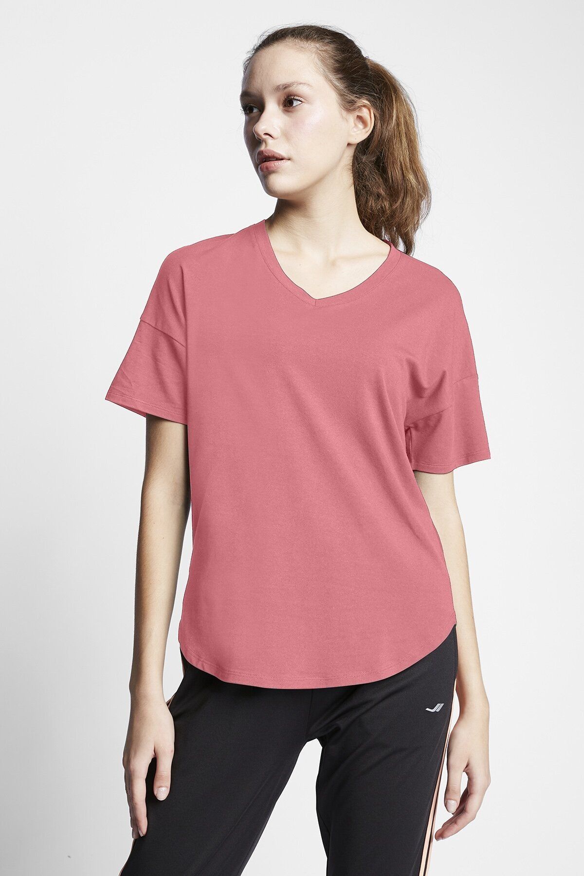 Lescon Kadın Kısa Kollu T-shirt 23s-2215-23b