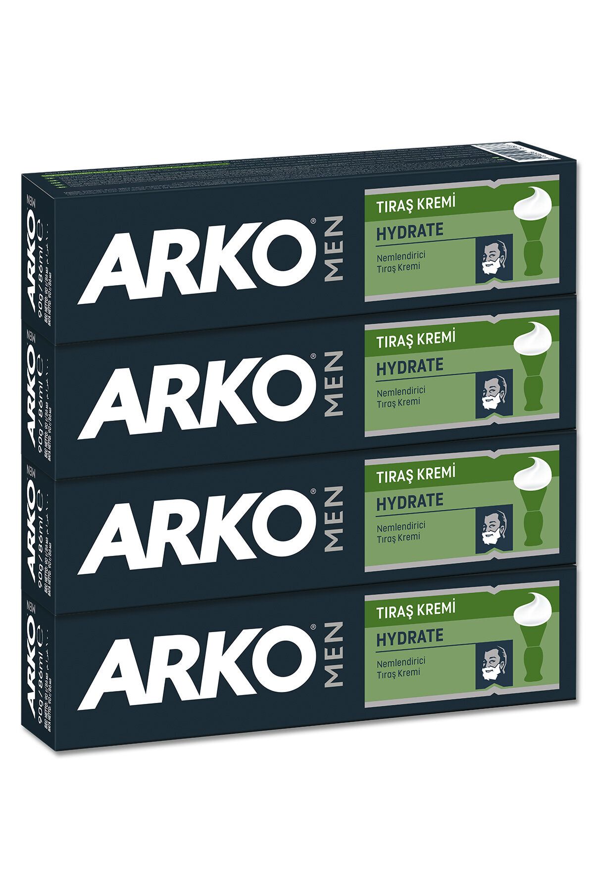 Arko Men Hydrate Tıraş Kremi 4x90gr