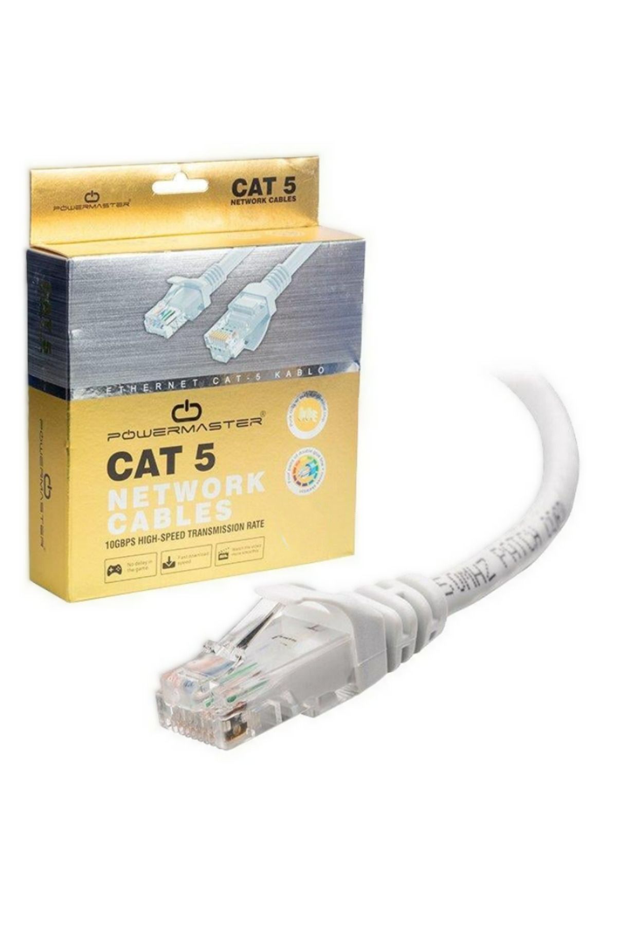 Powermaster Asyagrup 30 Metre Kutulu Cat5 Kablo - Hazır Paket