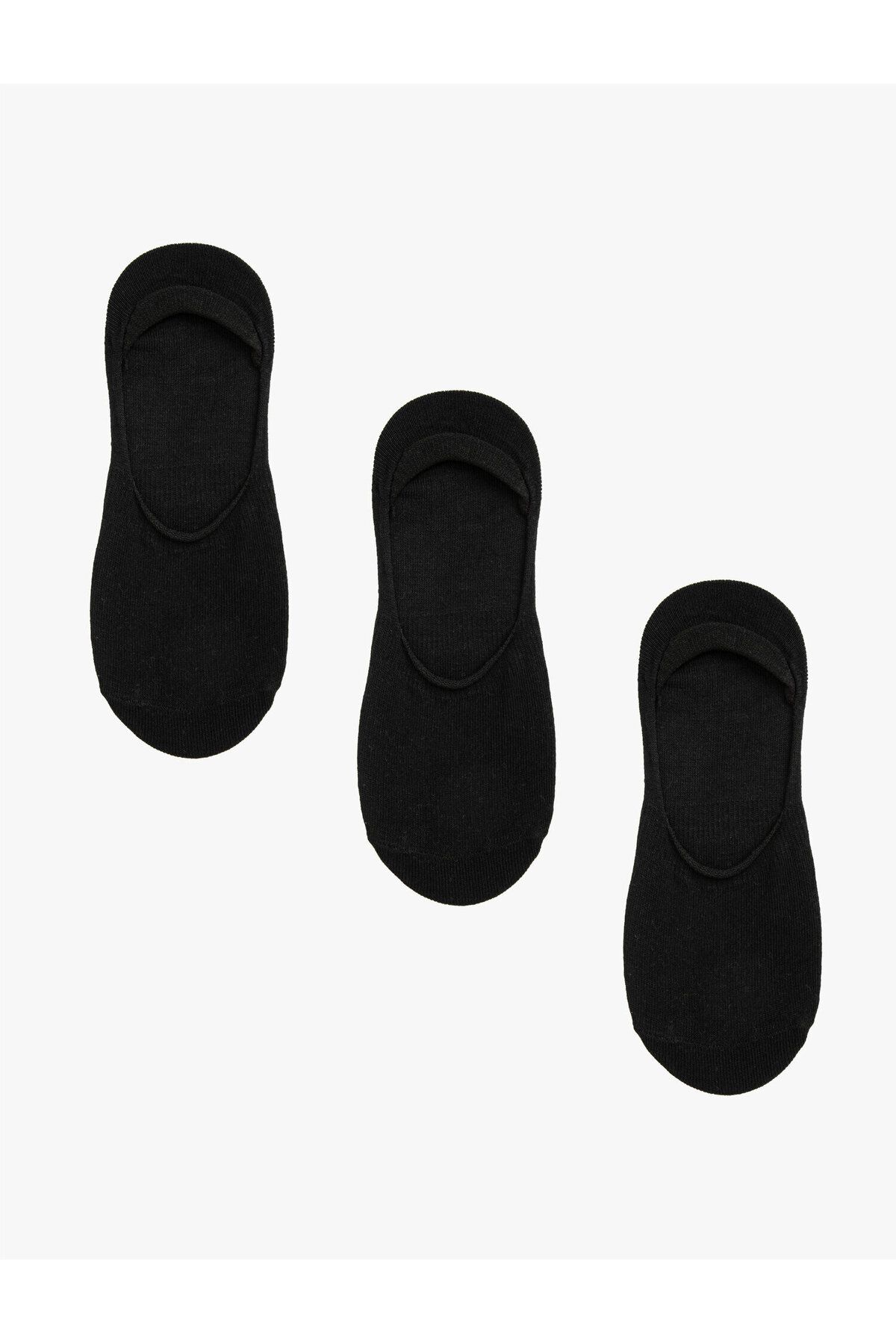 Koton 3'lü Basic Babet Çorap Seti