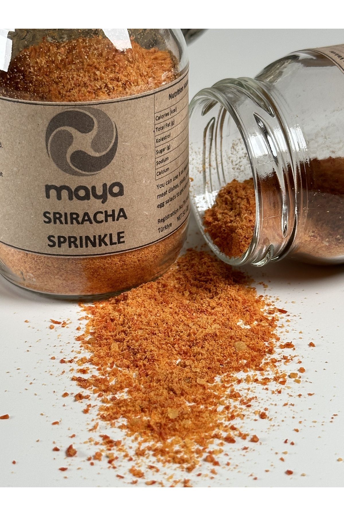 Maya , Sriracha Parçacıkları-sriracha Sprinkle 50 Gr.