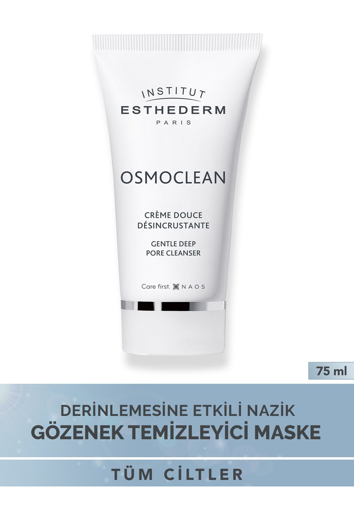 INSTITUT ESTHEDERM Osmoclean Gentle Deep Pore Cleanser Gözenek Arındırıcı Işıltı Veren Krem Dokulu Temizleyici 75ML