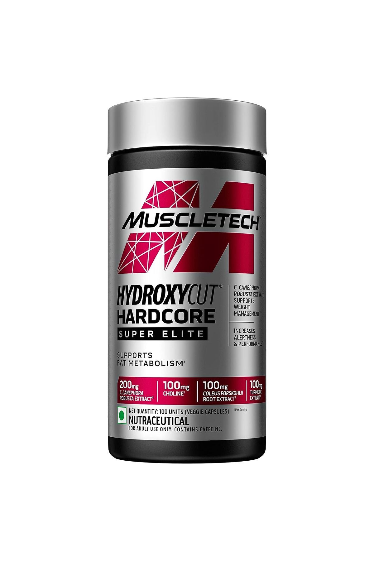 Muscletech Hydroxycut Hardcore Super Elite Fat burner / 100 Caps