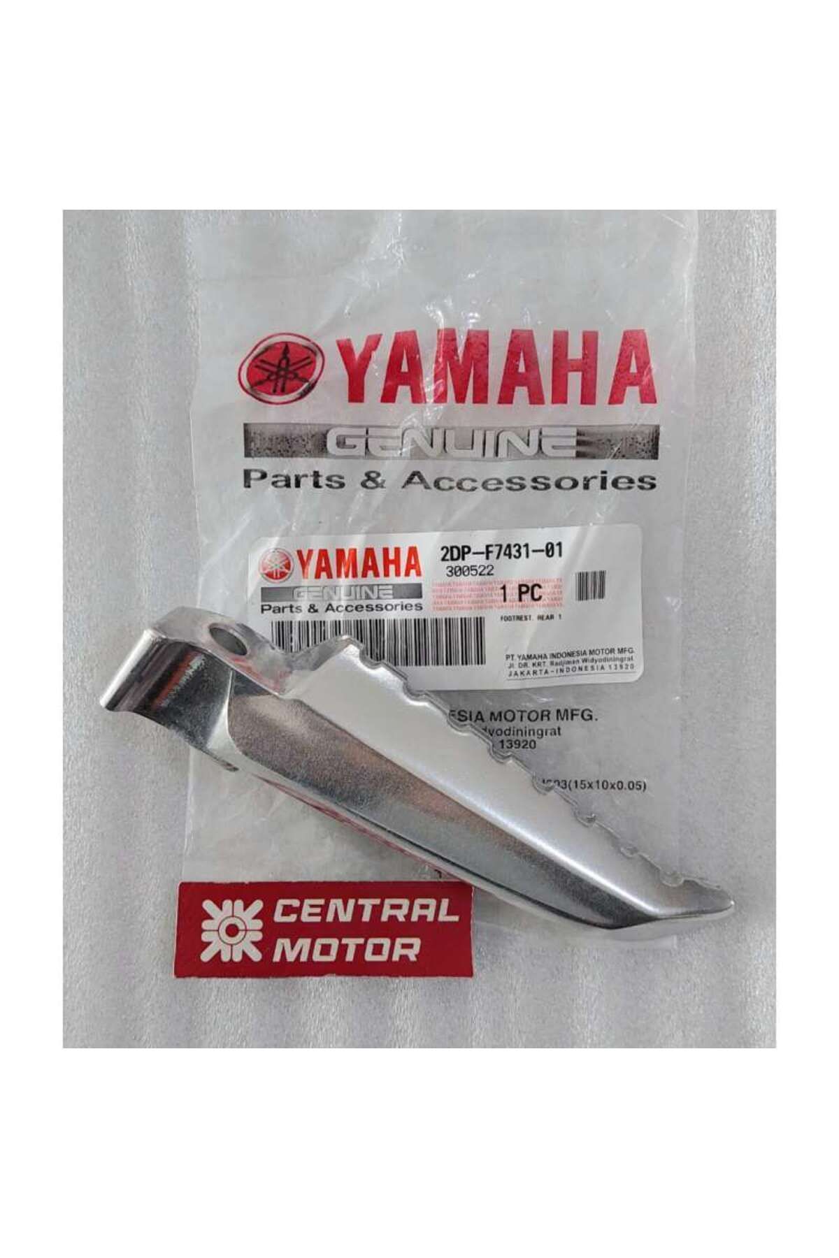 Yamaha NMAX 125 155 (2015-23) XMAX 125 250 300 400 (2018-2022) SOL ARKA YOLCU BASAMAK PAG 2DPF743101