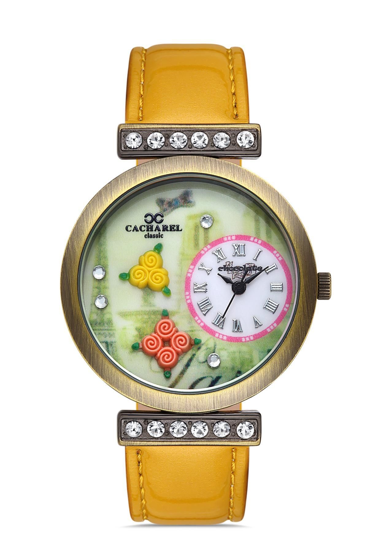 Cacharel Classic Cc Genç Kız Çiçek Model Kol Saati