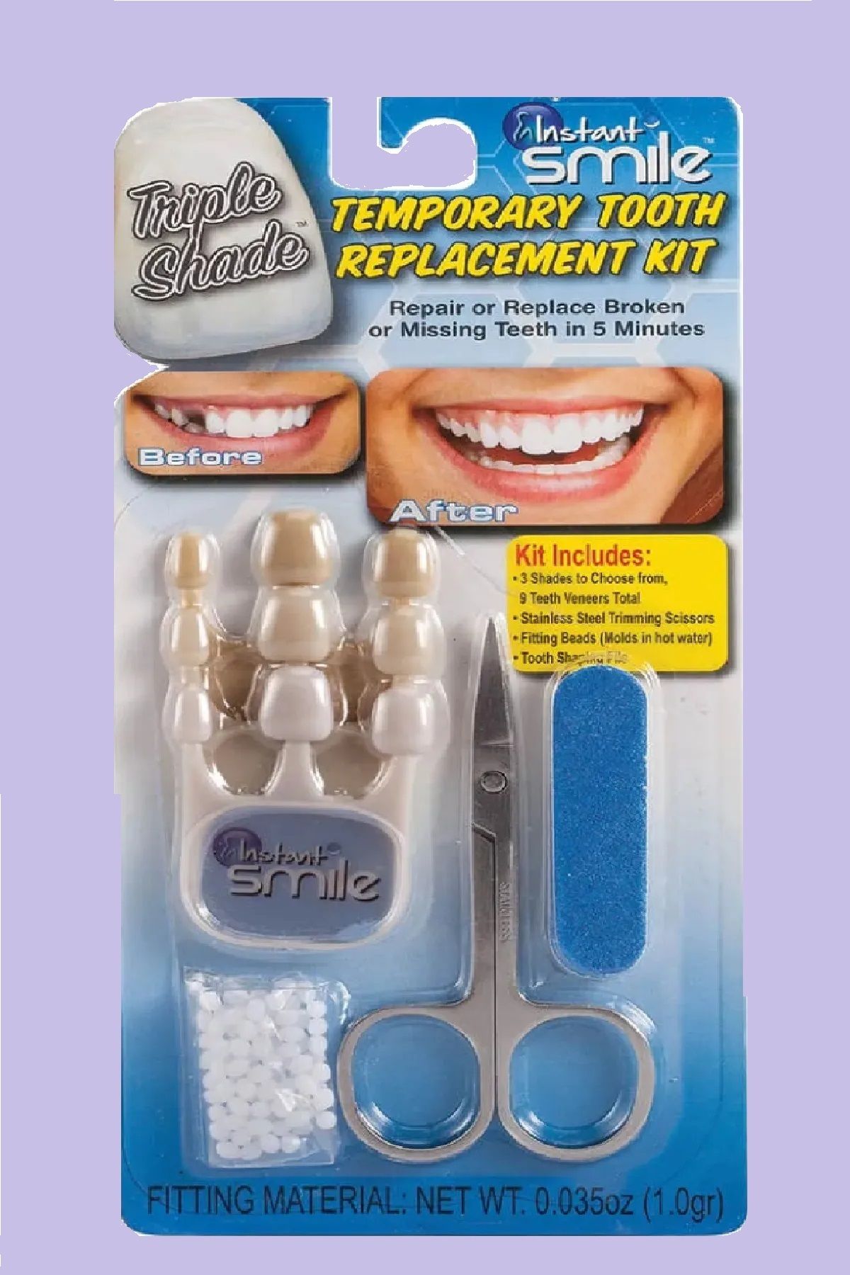 Xolo Davet Hazırlığı Takma Diş Yapma Seti Boncuk Yapışkan Diş Gülümseme XLD201