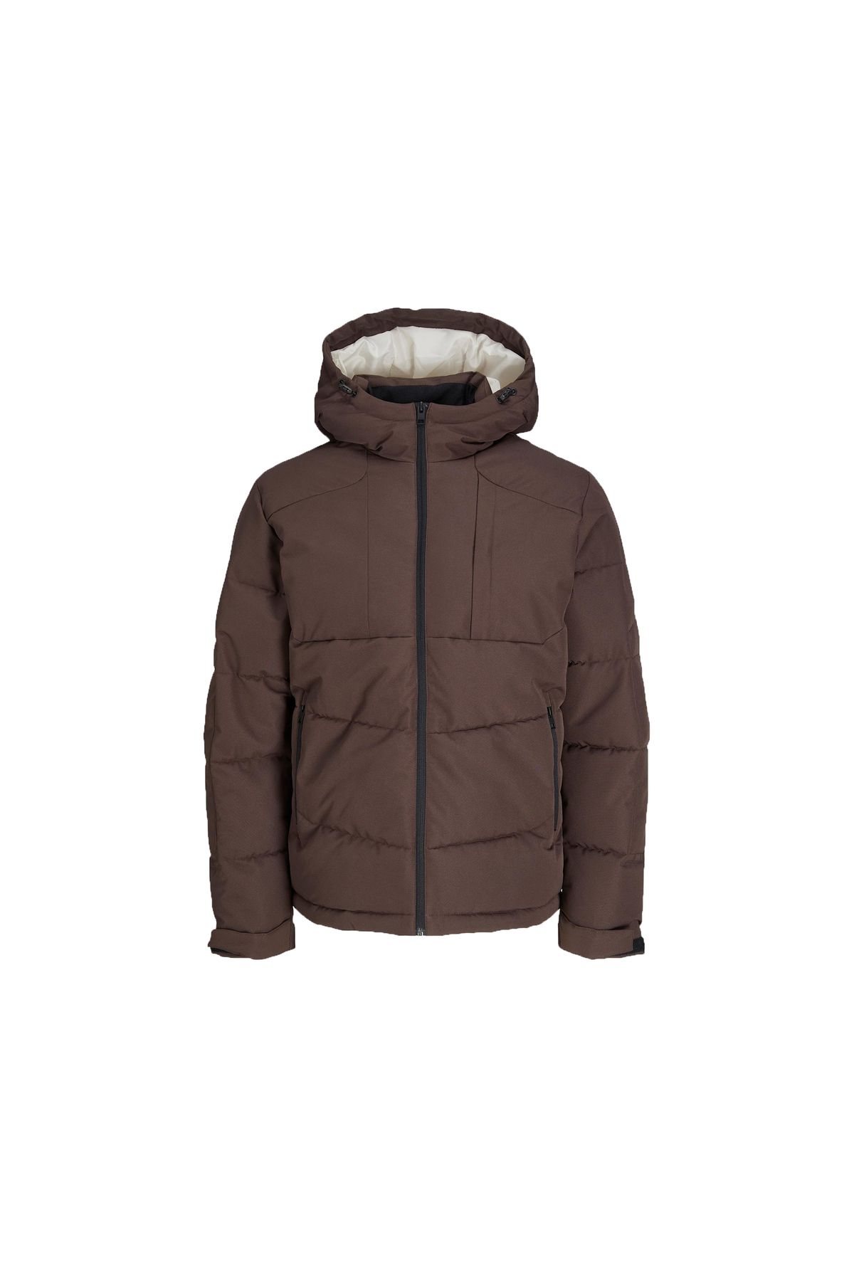 Jack & Jones Jcootis Puffer Erkek Günlük Mont (Suya Dayanıklı) Bordo