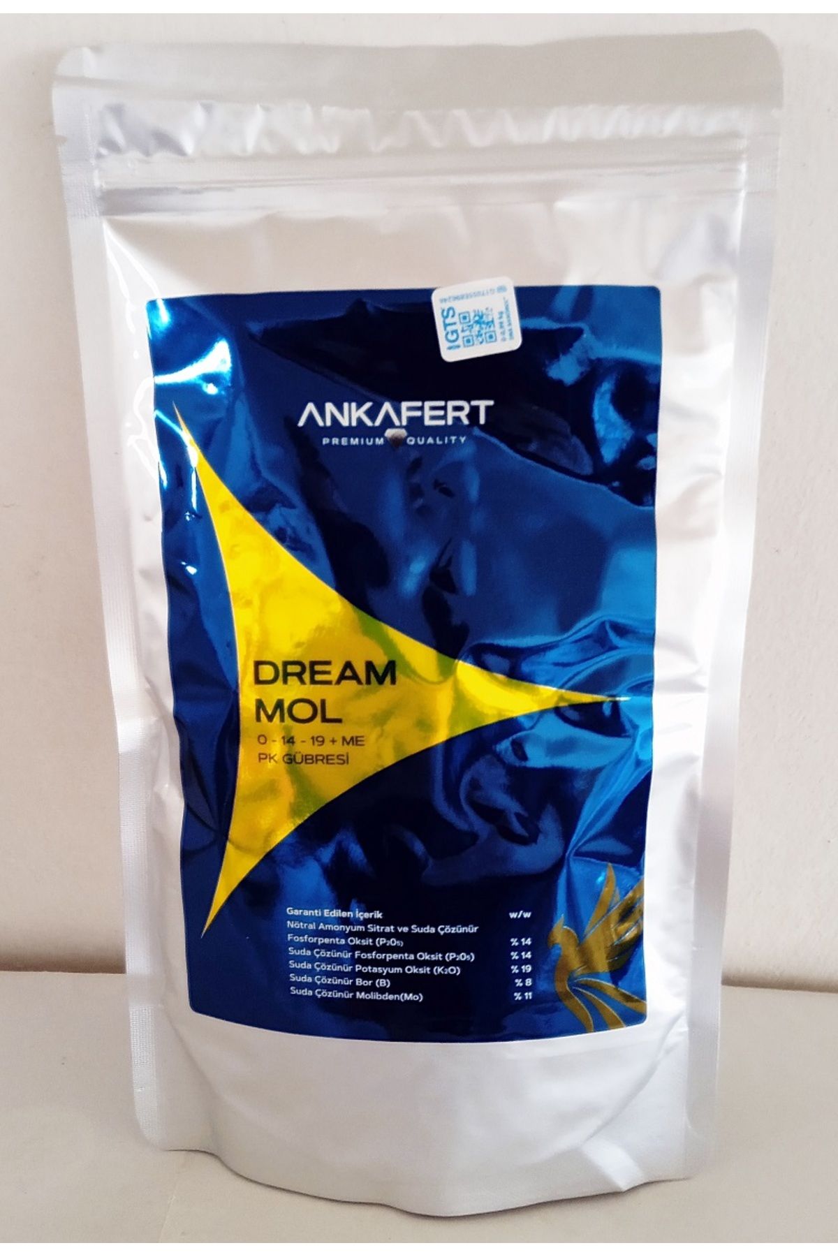 ANKAFERT Dream Mol (250 GR)-0.14.19 Me-tutturucu-molibden Ve Bor Içerikli Gübre
