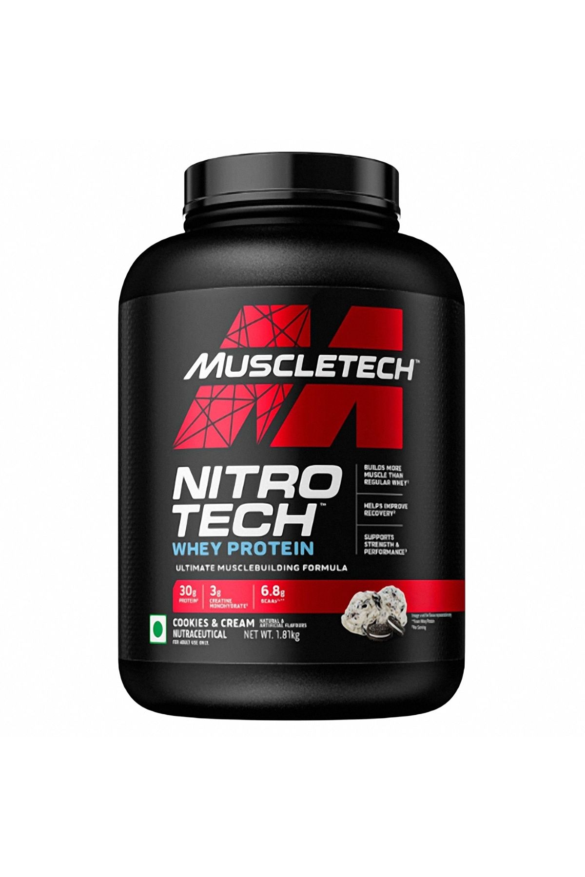 Muscletech Nitro-Tech Whey Protein 1814 Gr KURABİYE AROMALI