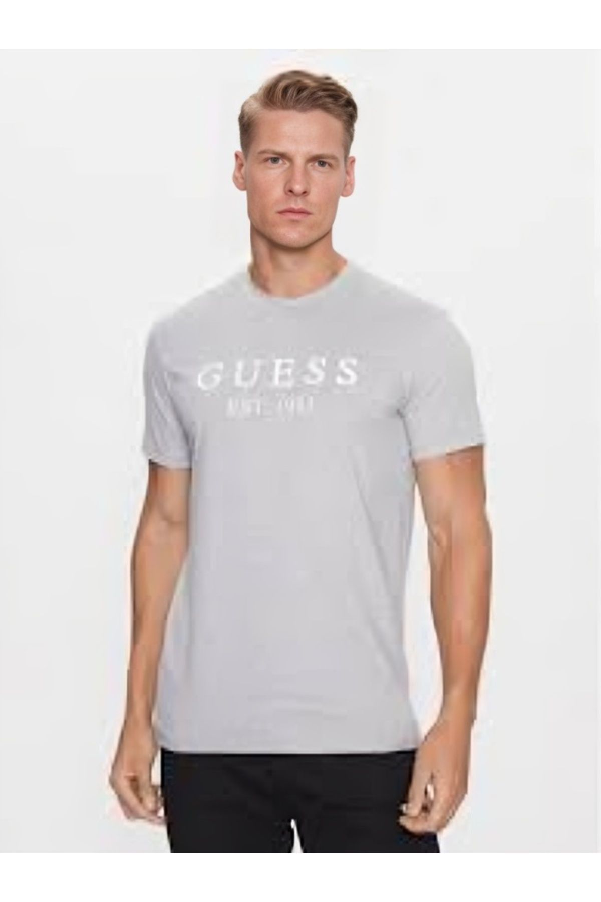 Guess Light Erkek Regular Fit T-Shirt