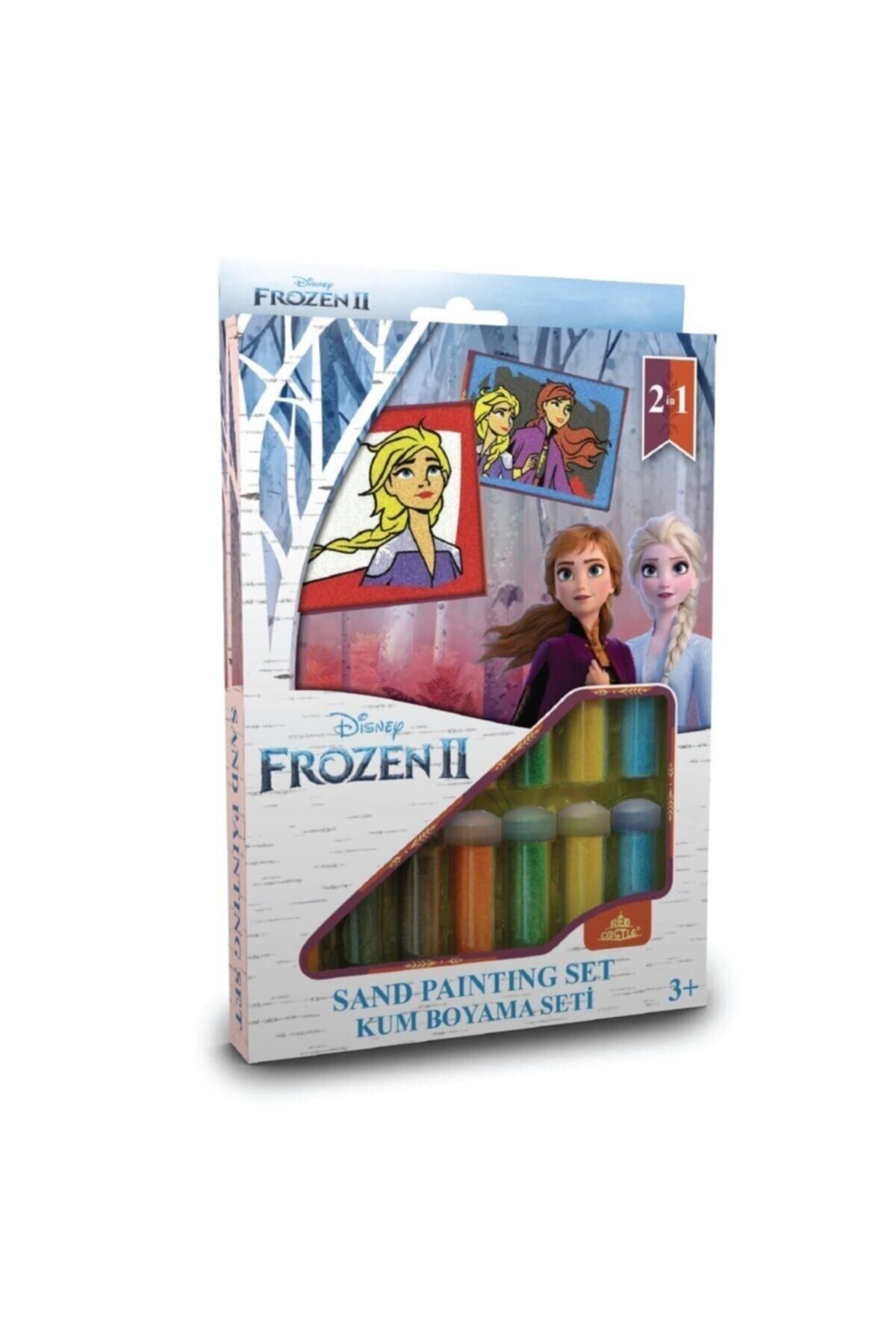 Red Castle Disney Frozen Iı Elsa & Anna Eğitici Ve Eğlenceli Kum Boyama Seti- Ds-34