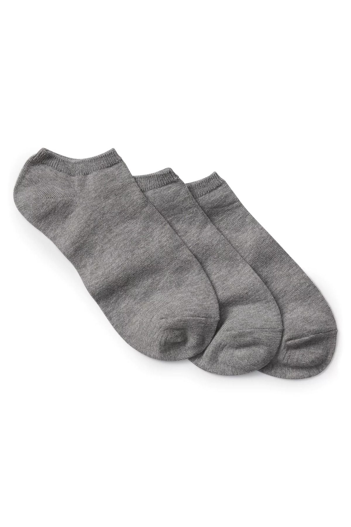 GAP Kadın Gri 3'lü Soket Çorap