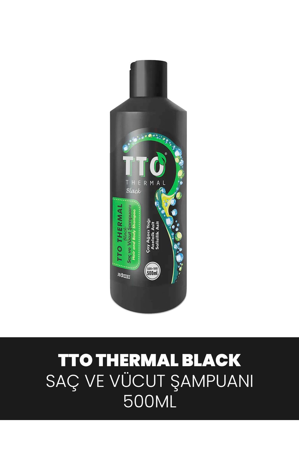 Tto Saç Ve Vücut Şampuanı 300 100 ml (ÇAY AĞACI YAĞI / TEA TREE OIL)