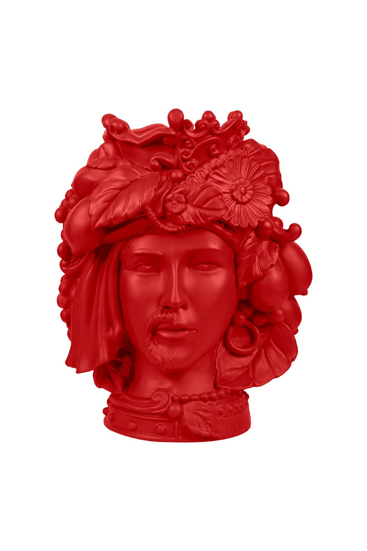 Baci Milano Dekoratif Büst Teste Matte Kırmızı