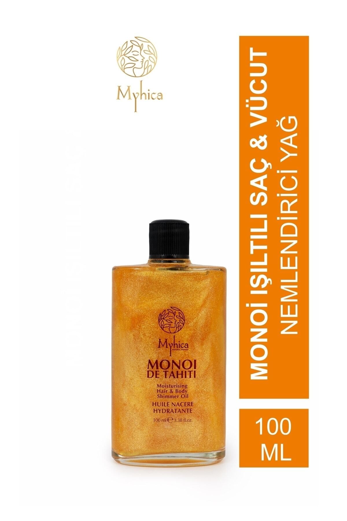 Myhica Işıltılı Saç & Vücut Nemlendirici Yağ - 100 ml