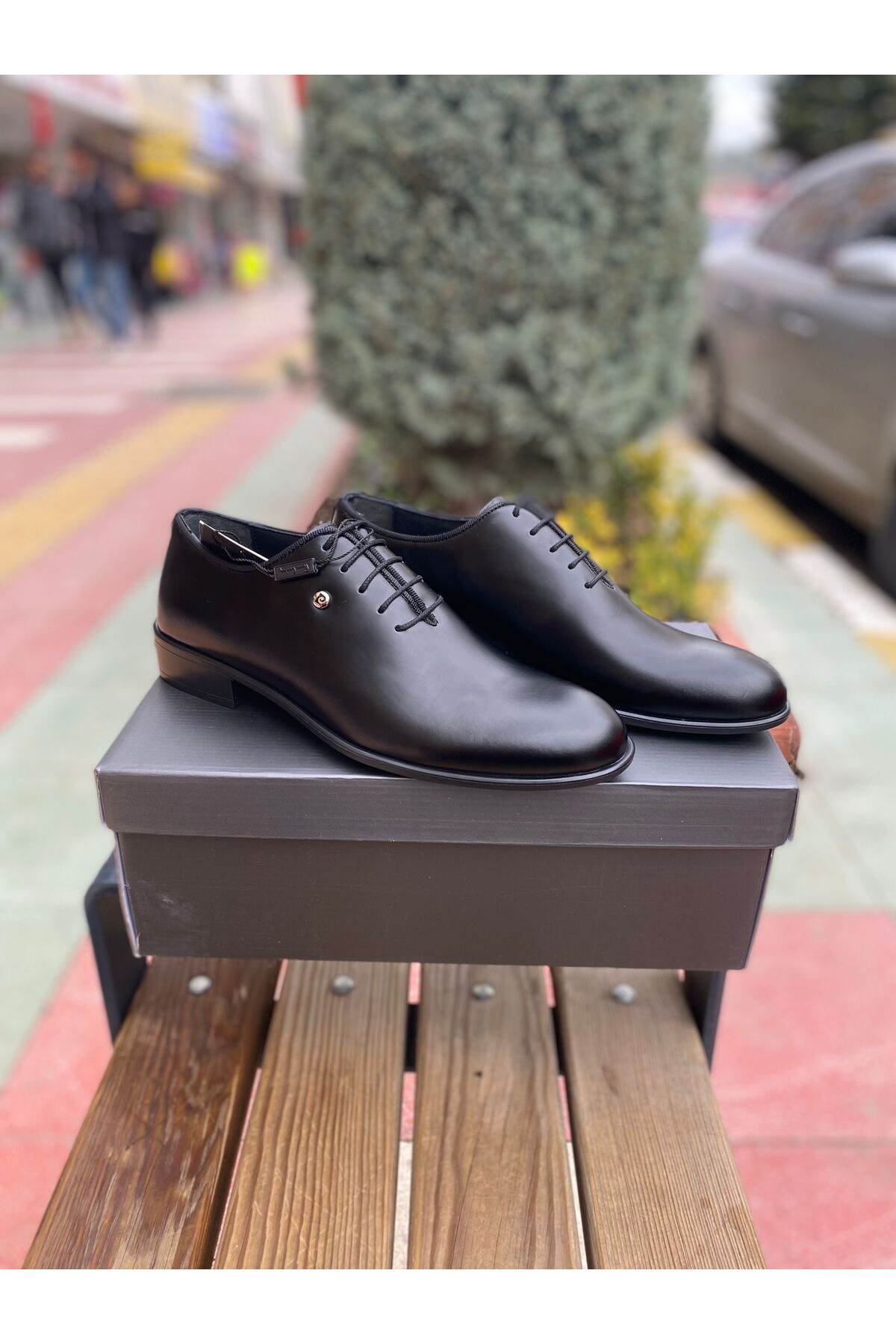 Pierre Cardin 7059 Siyah Açma Erkek Klasik Ayakkabı