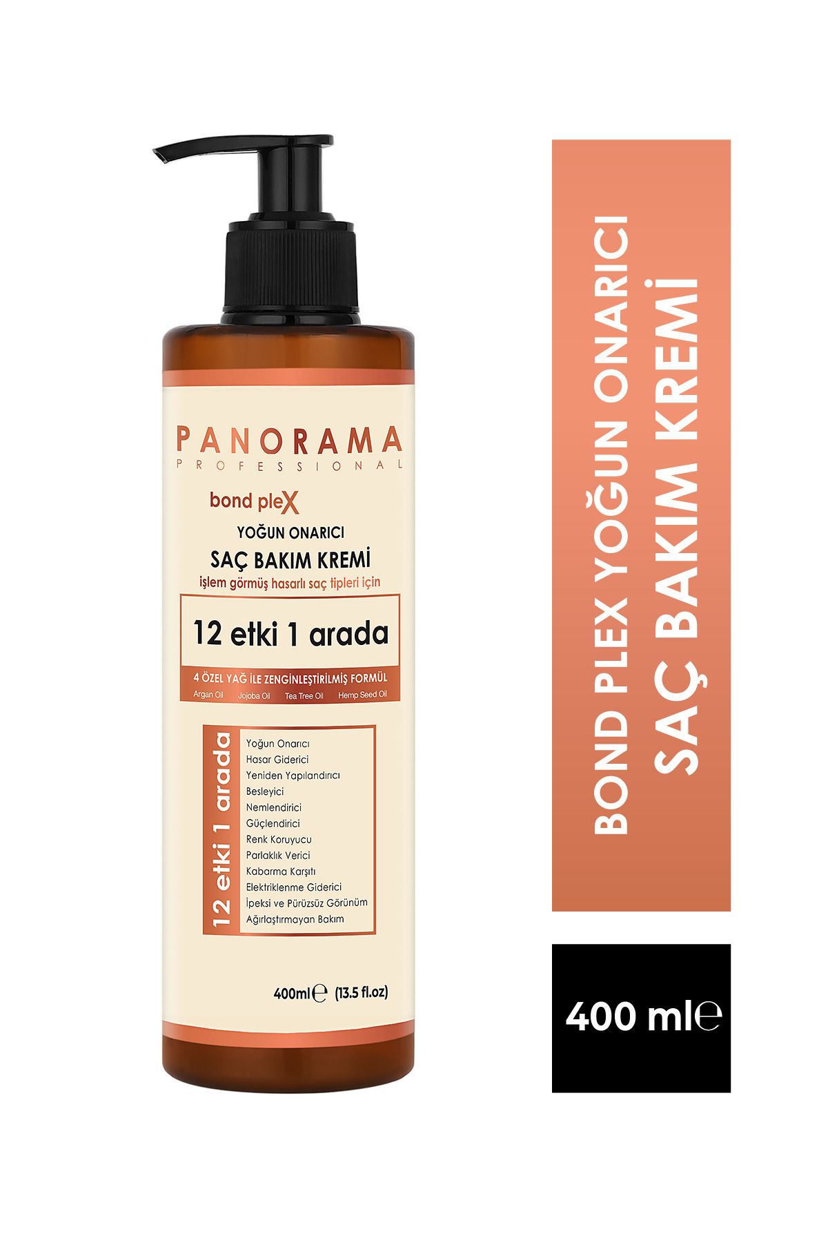 PANORAMA Professional Bond Plex Yoğun Onarıcı Saç Bakım Kremi-400 ml