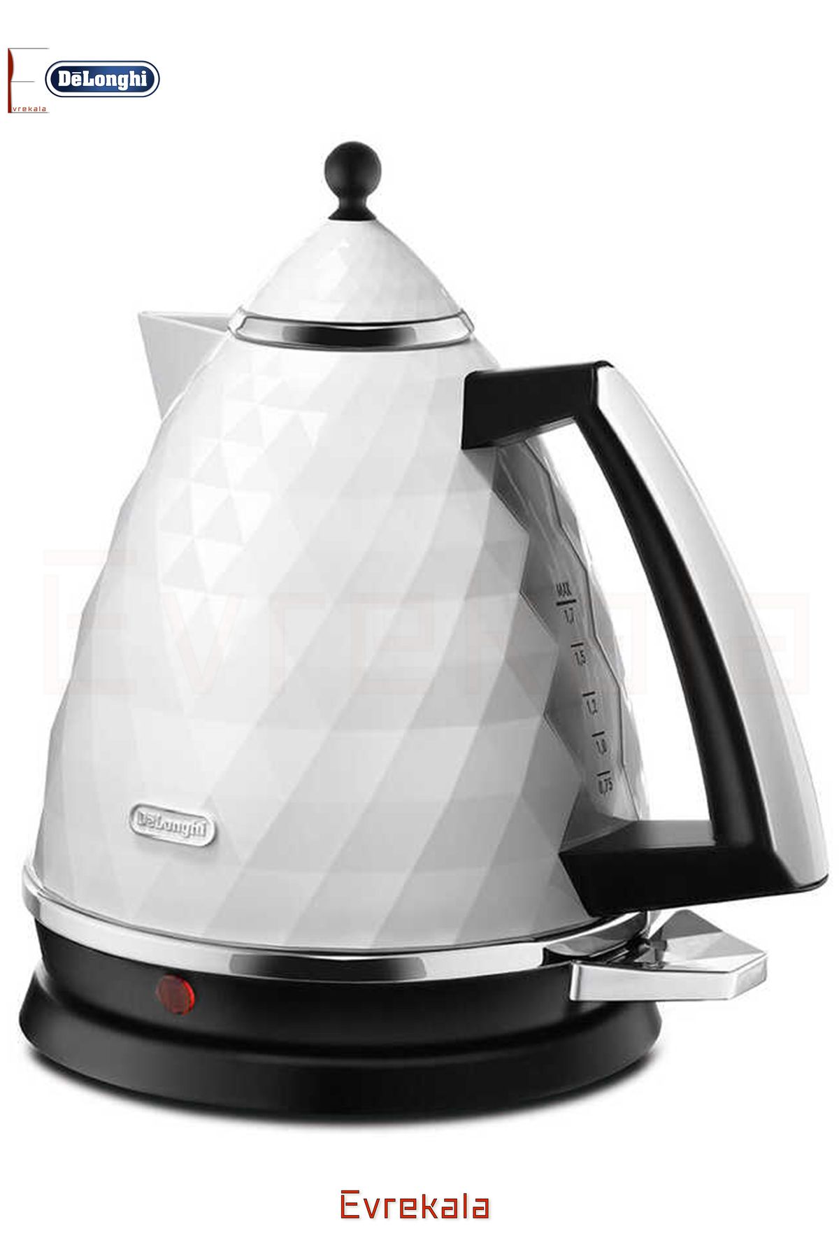 Delonghi Evrekala Su Isıtıcı Delonghi Kettle 1.7 Litre -Yetkili Evrekala- New Speacial Series