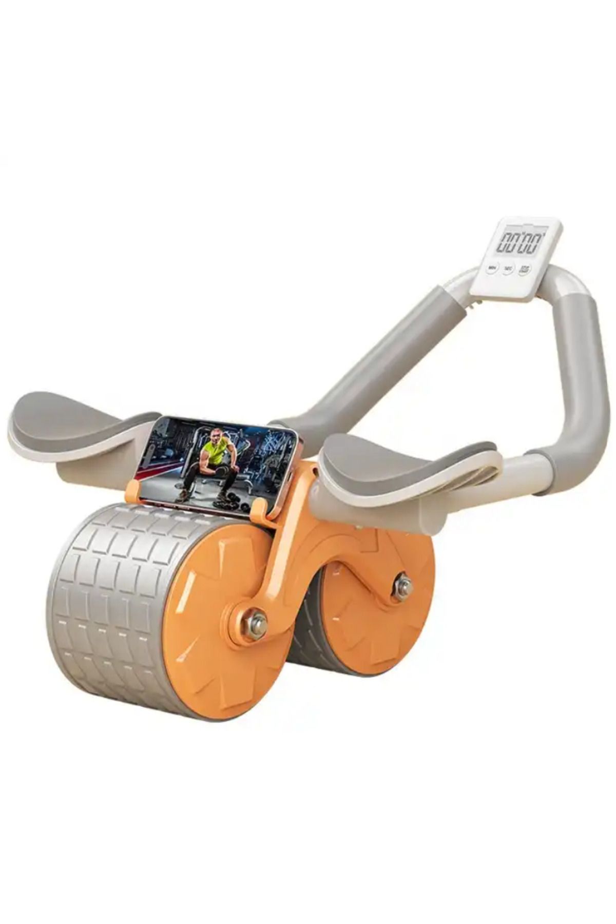POBO Sayaçlı Ab Carver Pro Roller Egzersiz Tekeri Fitness Tekerleği Aleti spor karın kası aleti