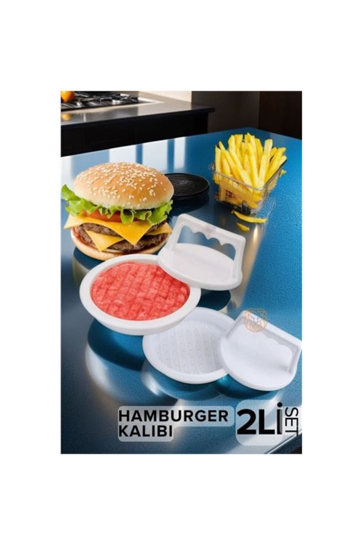 Transformacion Hamburger Kalıbı 2 li SET Esquivel Design 719655
