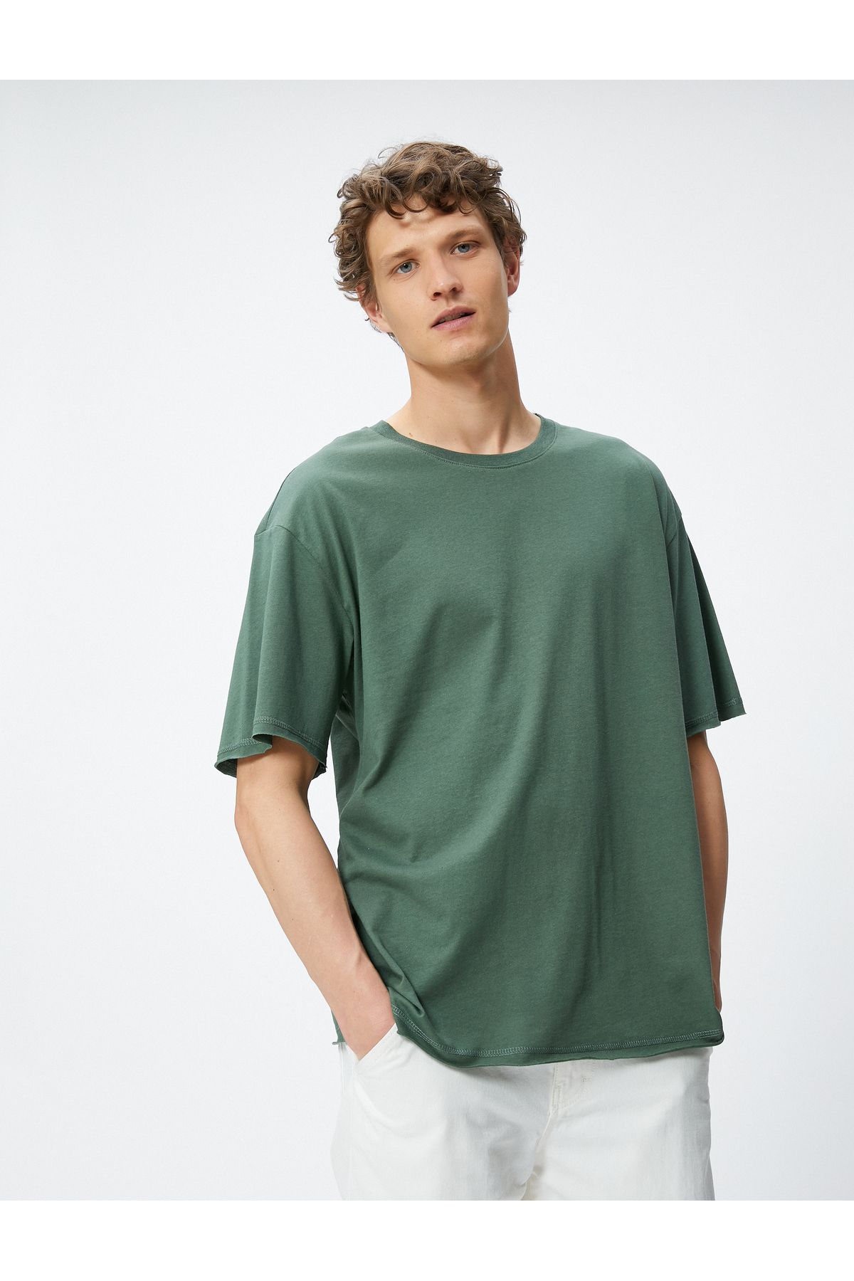 Koton Erkek Yeşil T-Shirt