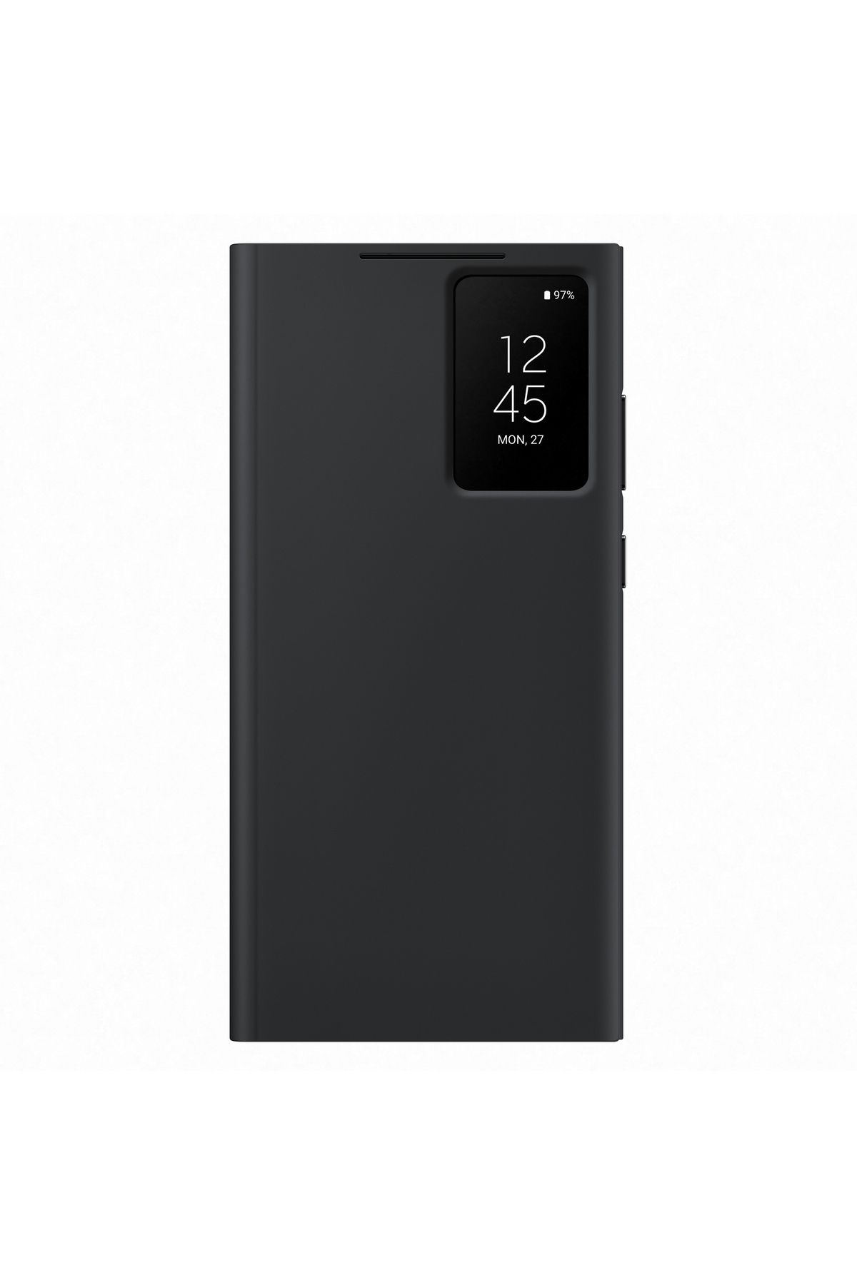 Samsung Galaxy S23 Ultra Akıllı Ekranlı Kılıf - Siyah